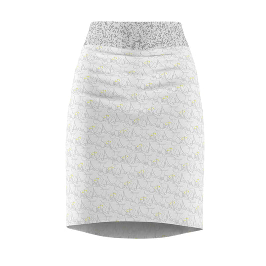 Stay Fancy SirREAL Handstyle Women's Pencil Skirt