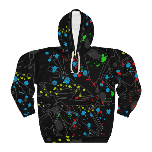 Stay Fancy Graffiti Splash Men's Hoodie