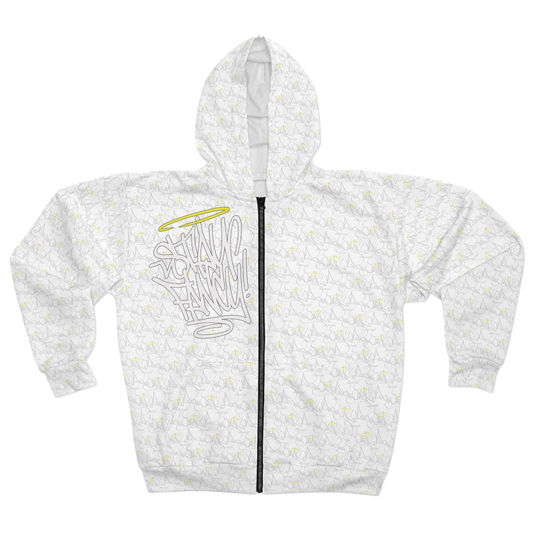 Stay Fancy Signature Handstyle Men's Zip Hoodie