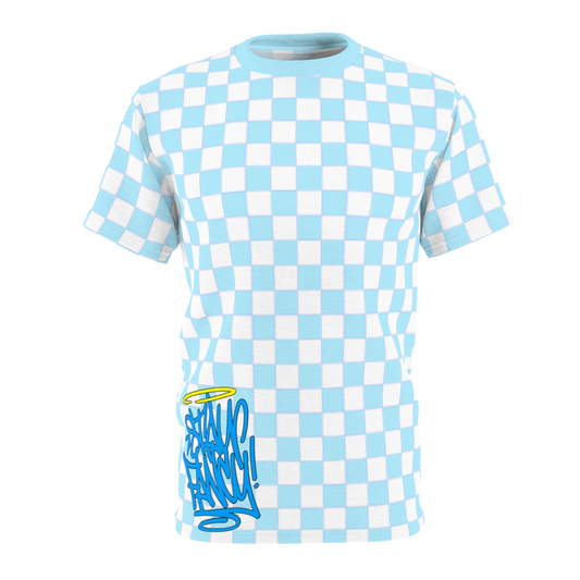 Blue Checkers Men's Tee