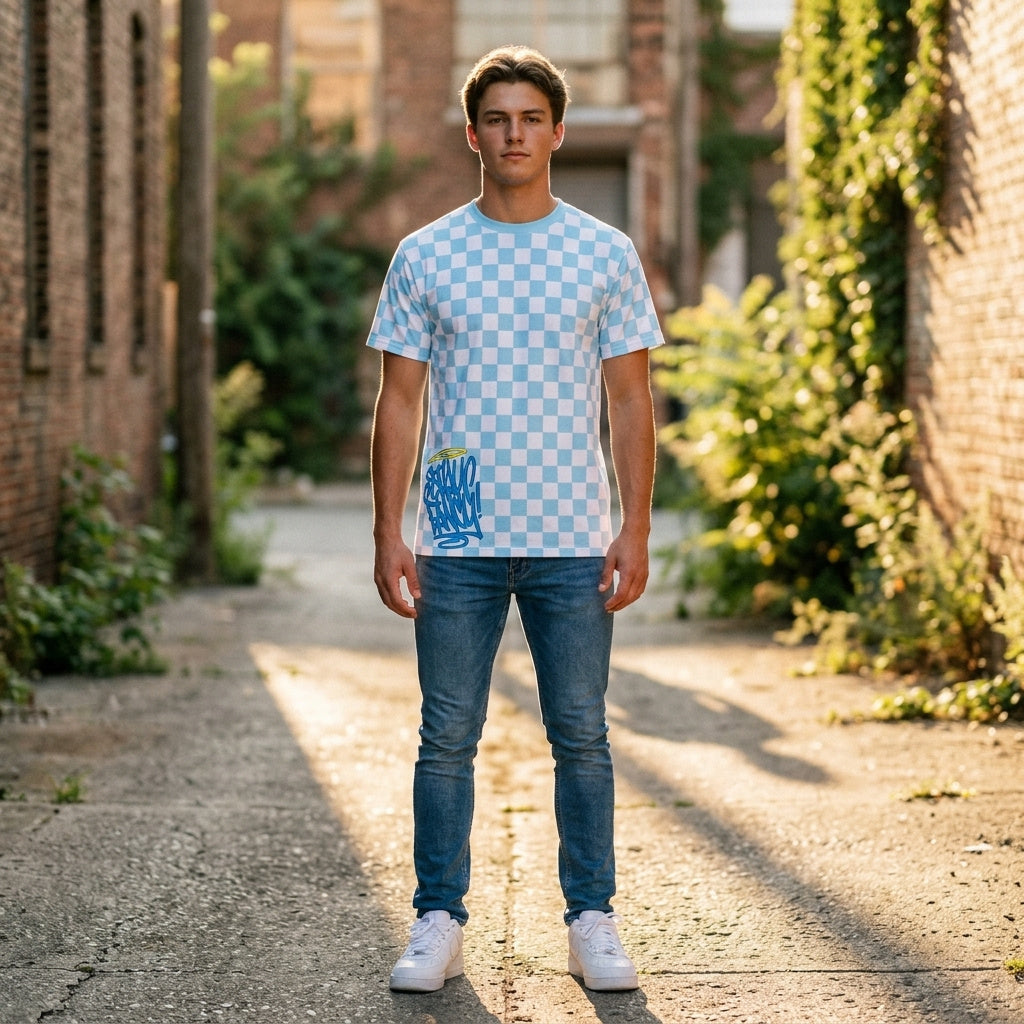 Checkerboard Men's Tee