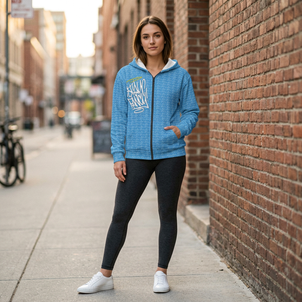 Stay Fancy Flash Women's Zip Hoodie