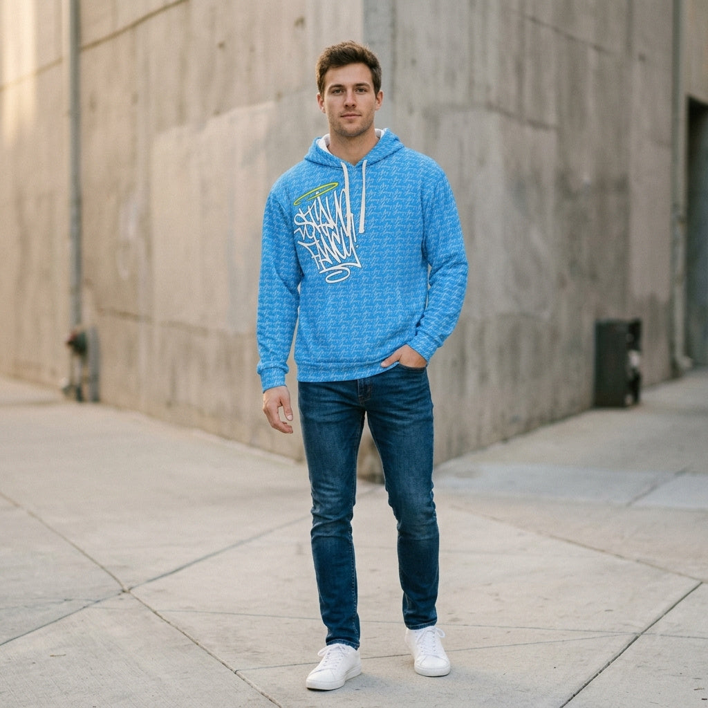 Stay Fancy Flash Men's Hoodie