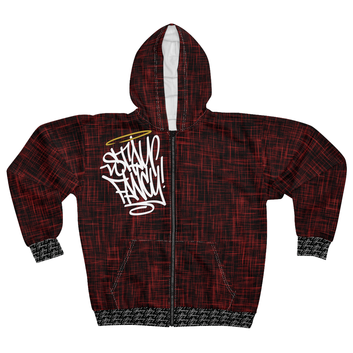 Stay Fancy Fault Line Women's Zip Hoodie