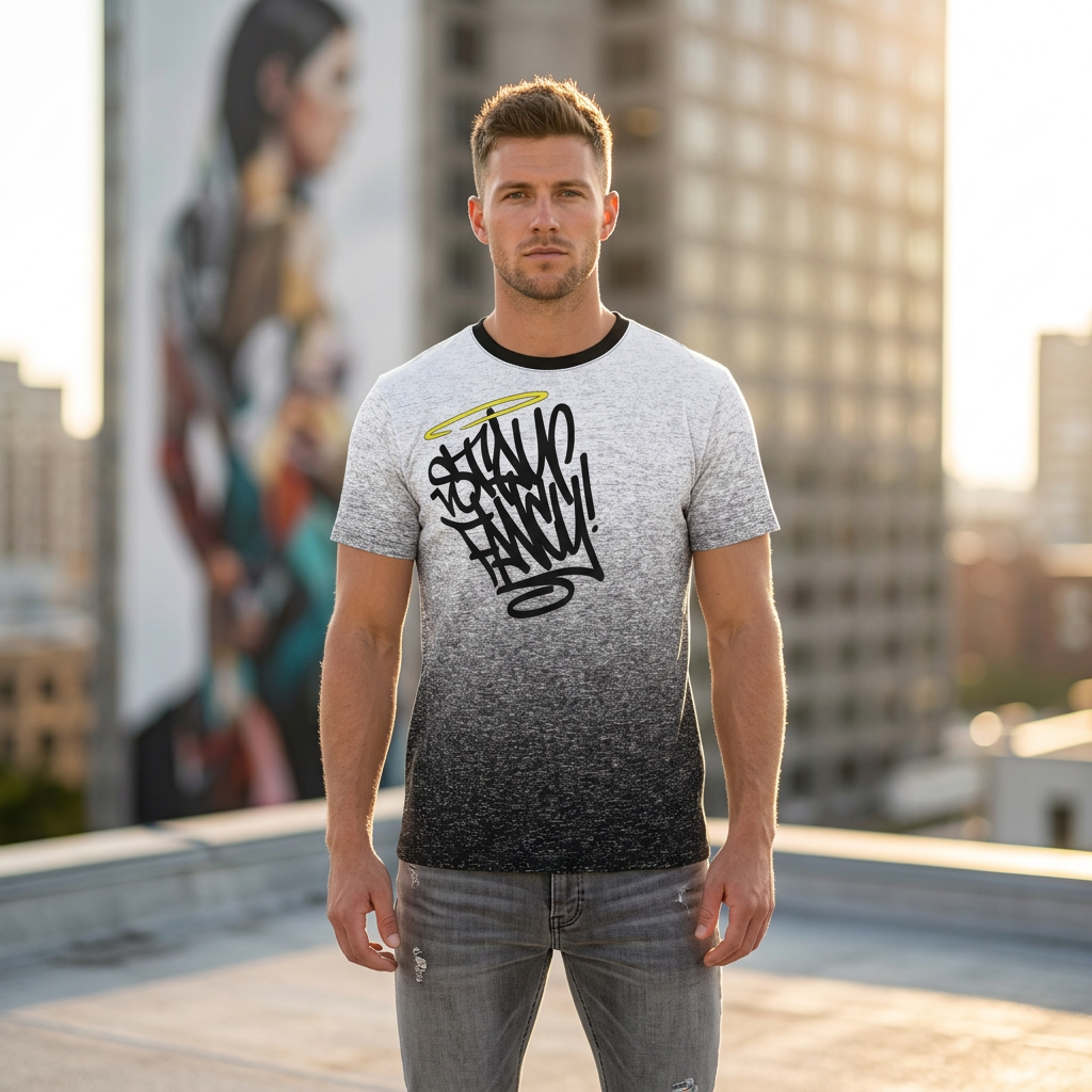 Static Fade Men's Tee