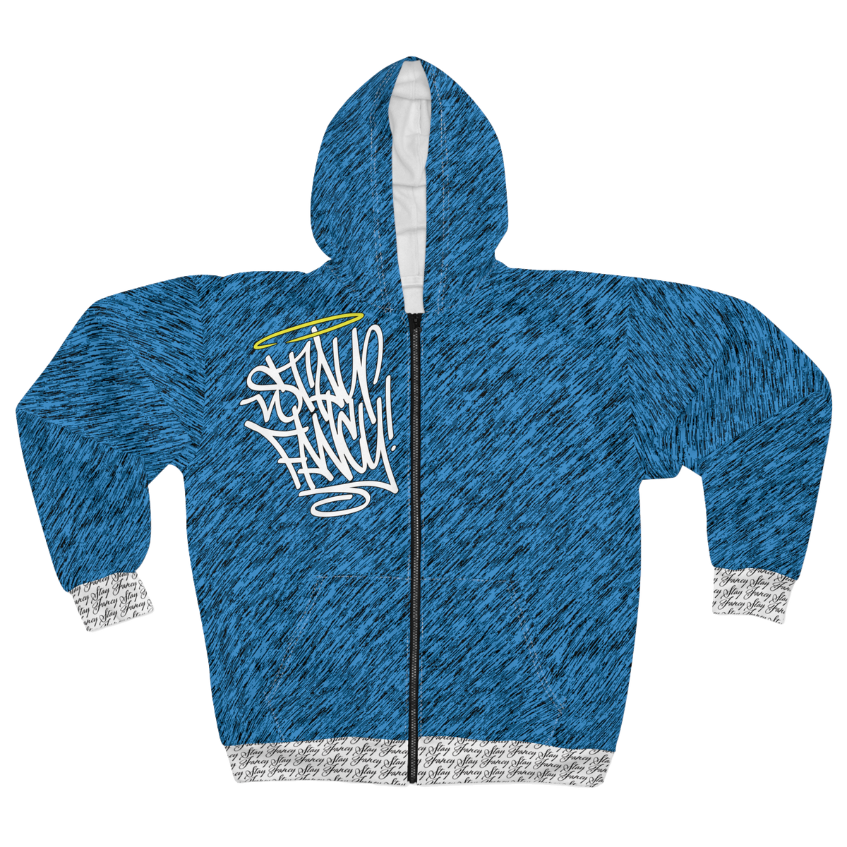 Sapphire Rush Men's Zip Hoodie