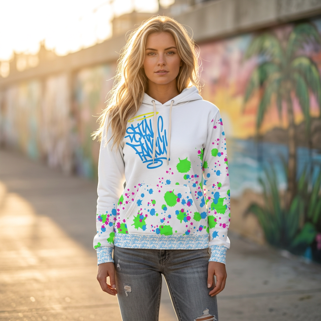 Stay Fancy Outburst Women's Pullover Hoodie