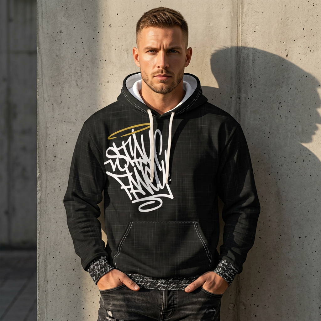 Midnight Dream Men's Pullover Hoodie