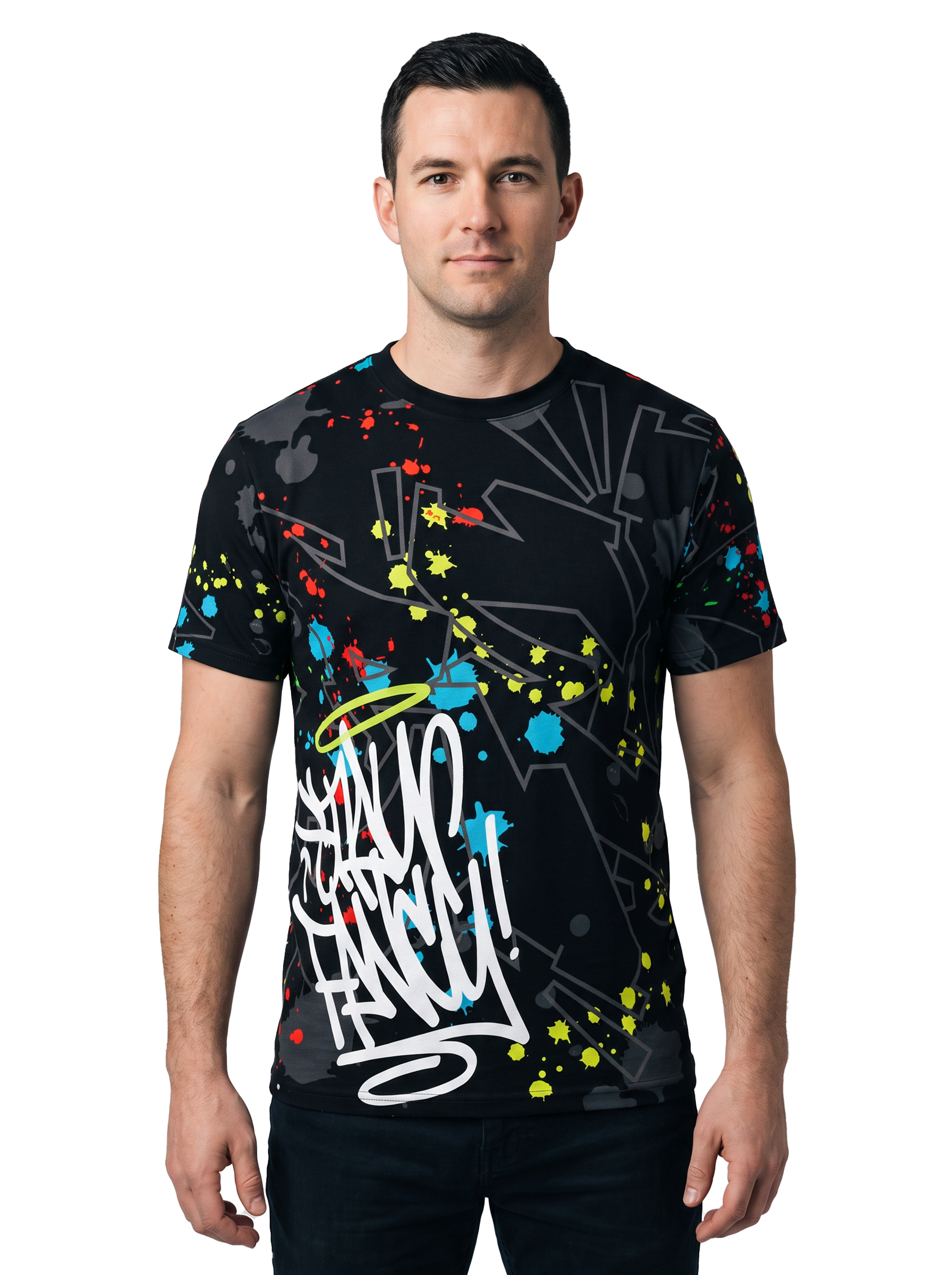 Graffiti Splash Men's Tee