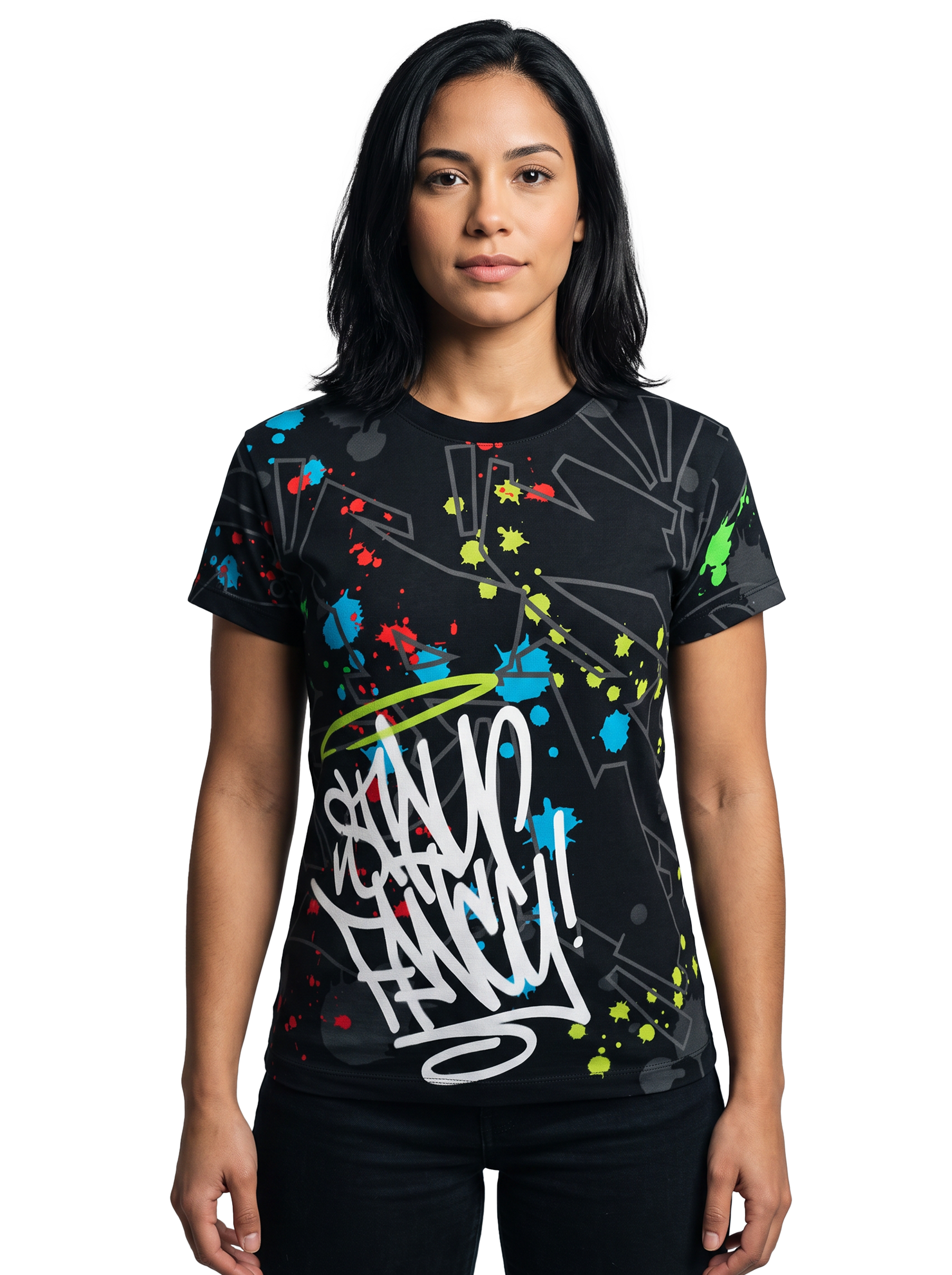 Graffiti Splash Women's Tee