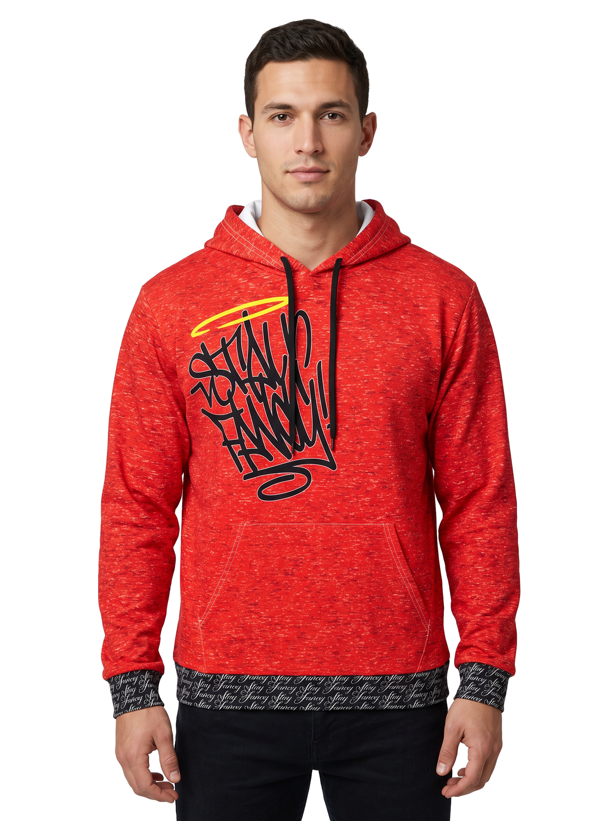 Red Alert Men's Pullover Hoodie