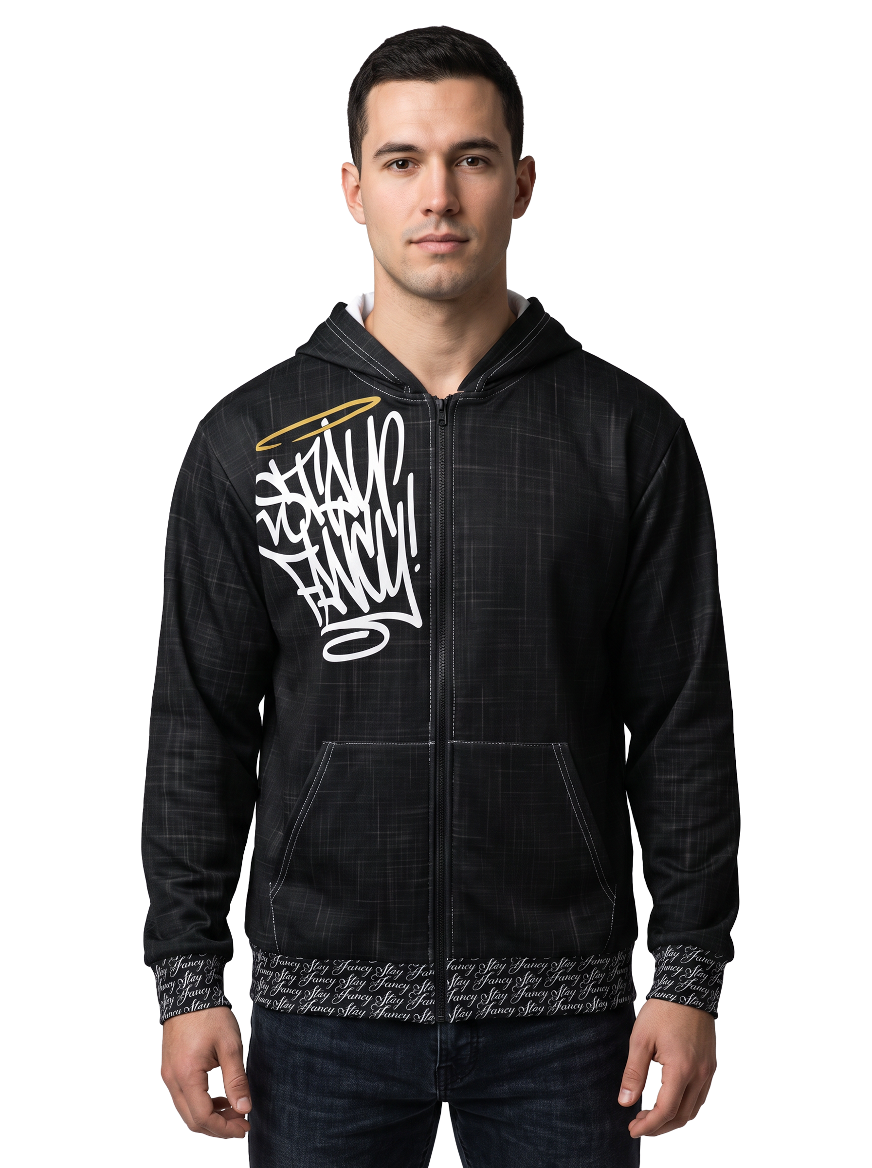 Midnight Dream Men's Zip Hoodie