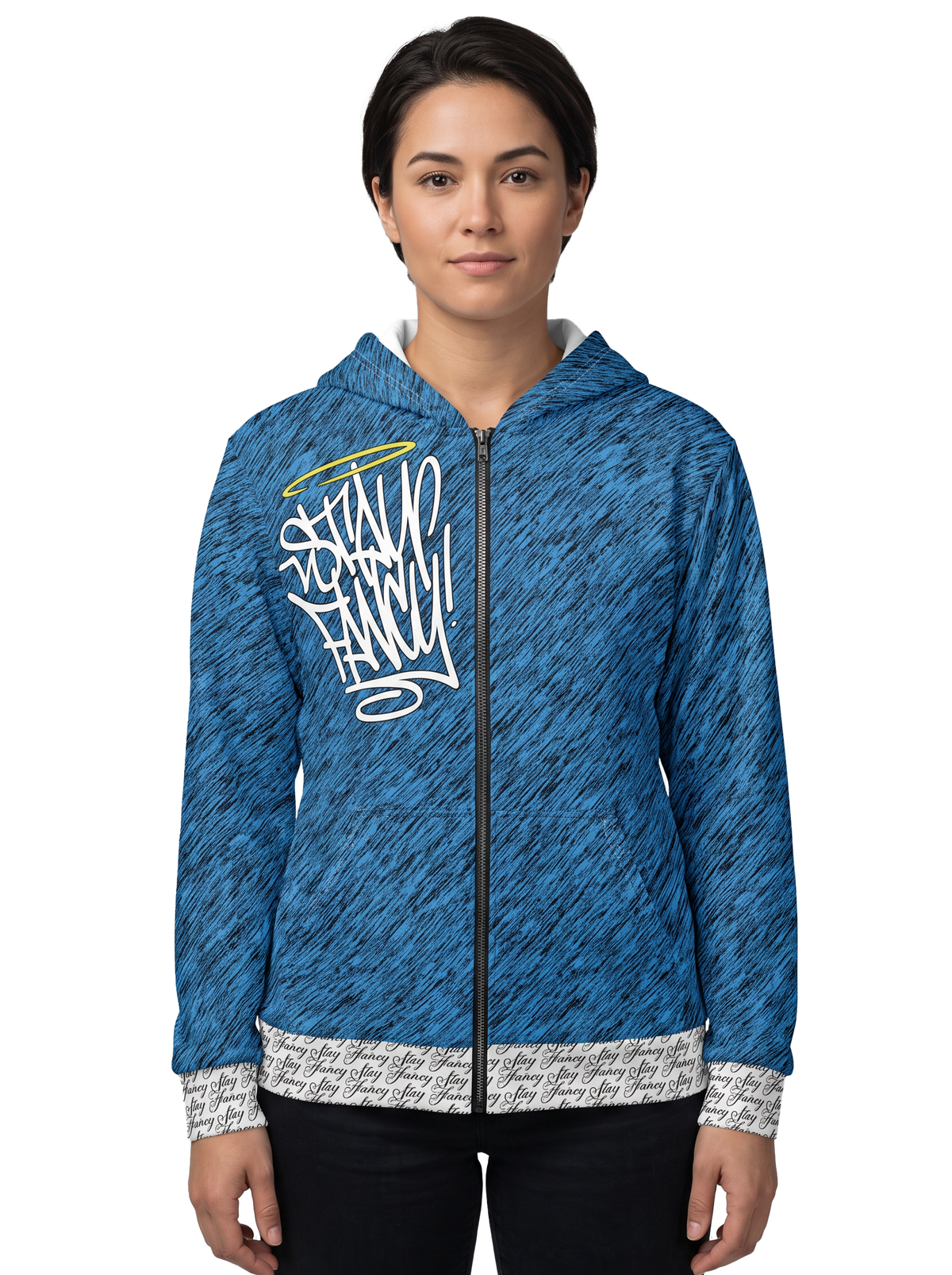 Sapphire Rush Women's Zip Hoodie