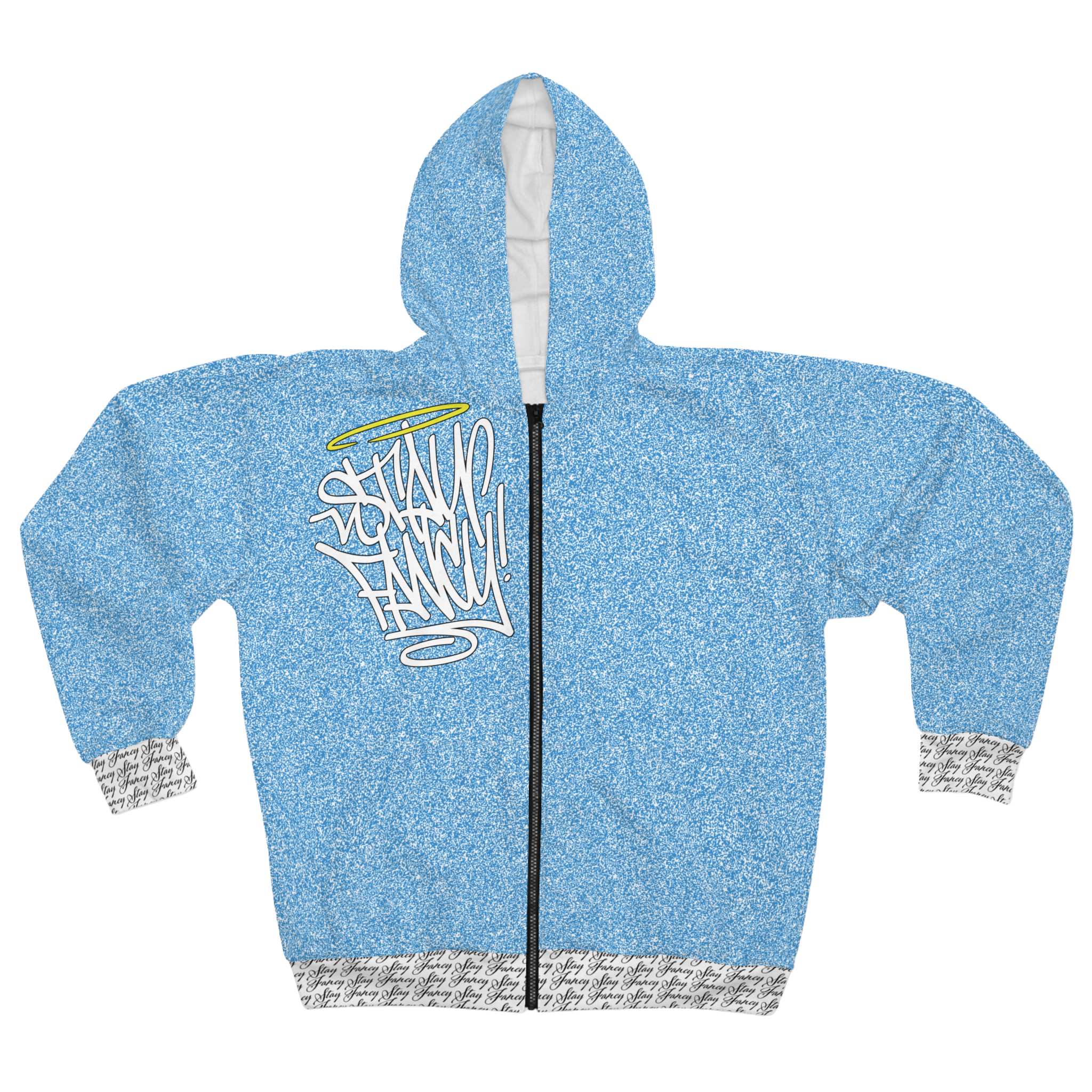 Pixel Drift Men's Zip Hoodie
