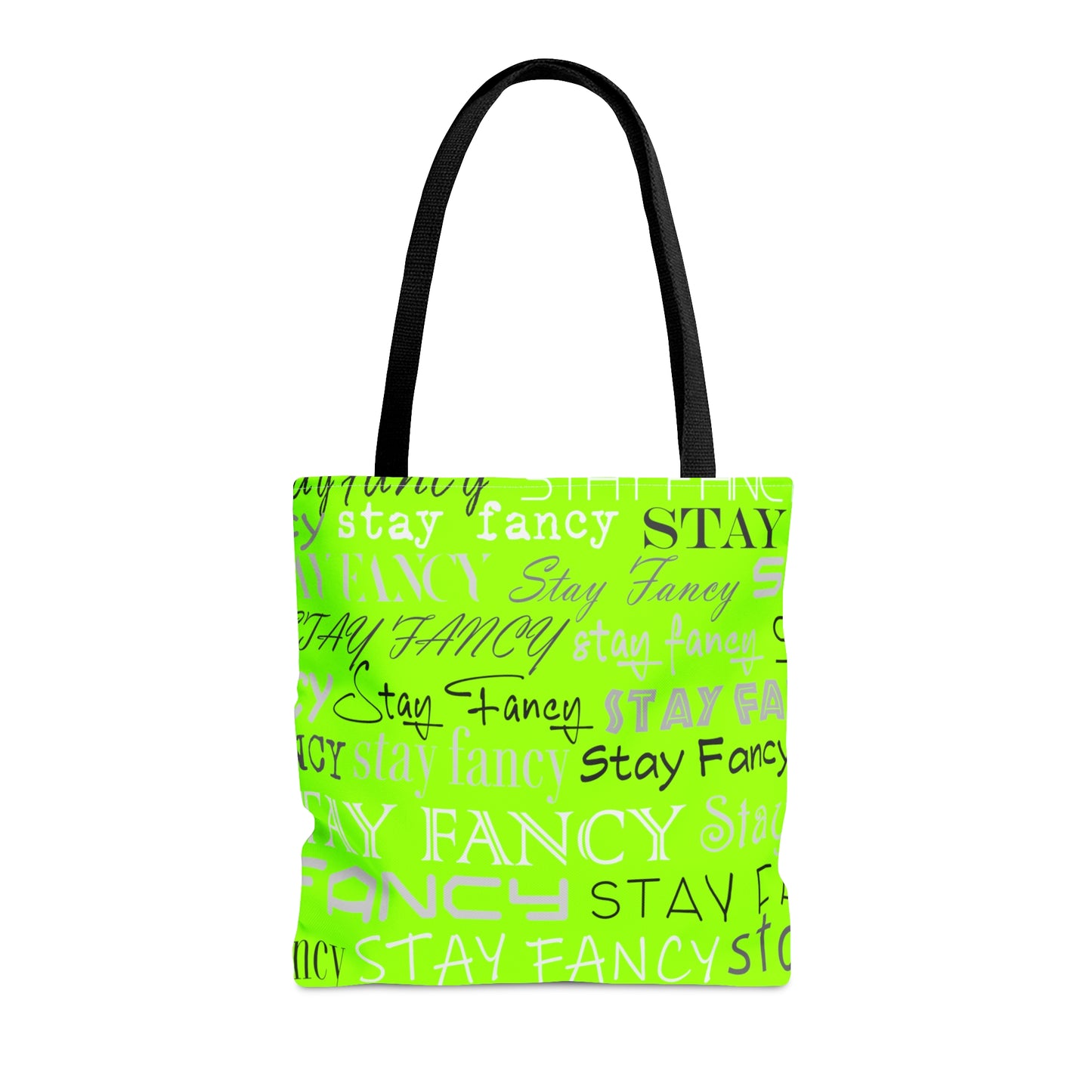 Stay Fancy Lime Flash Hand Bag