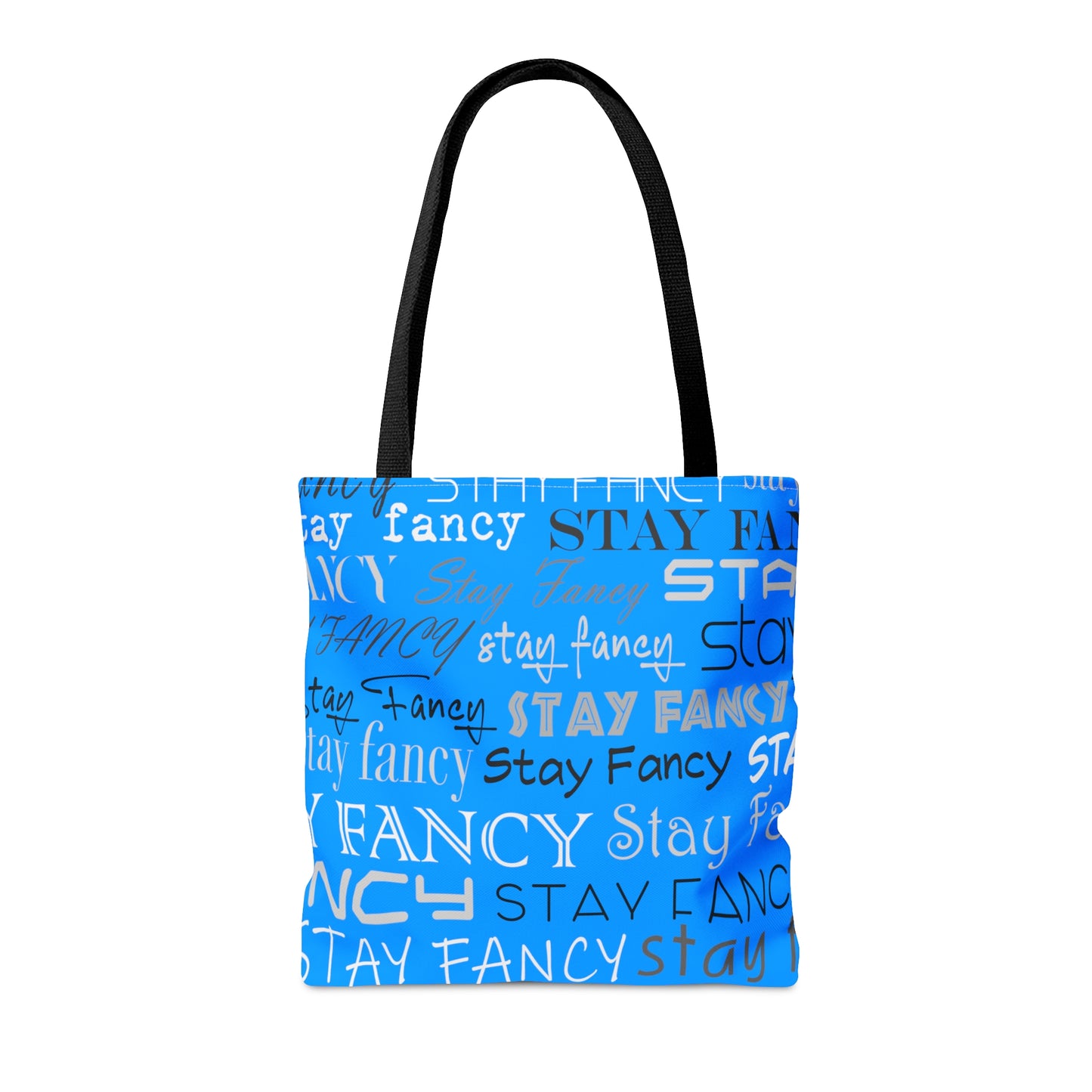 Stay Fancy Blue Flash Hand Bag