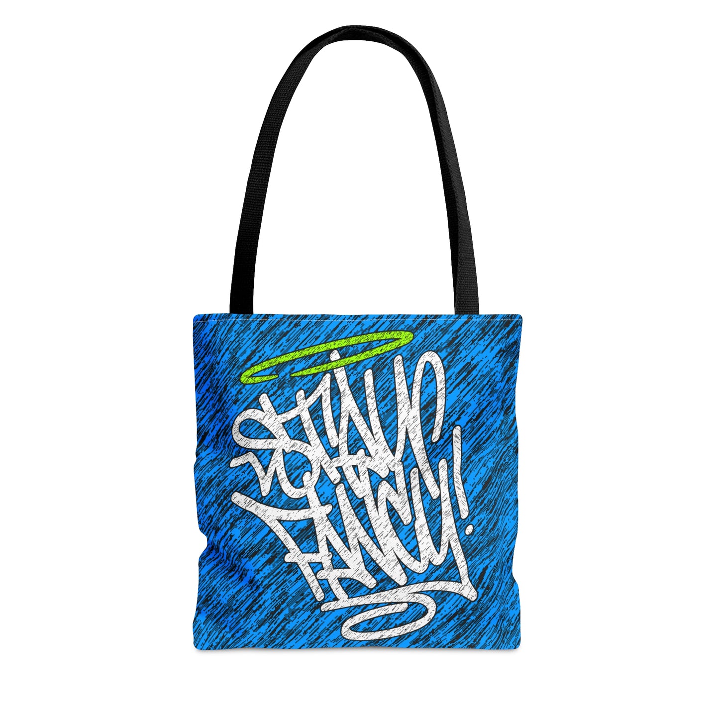 Brushed Blue Hand Bag