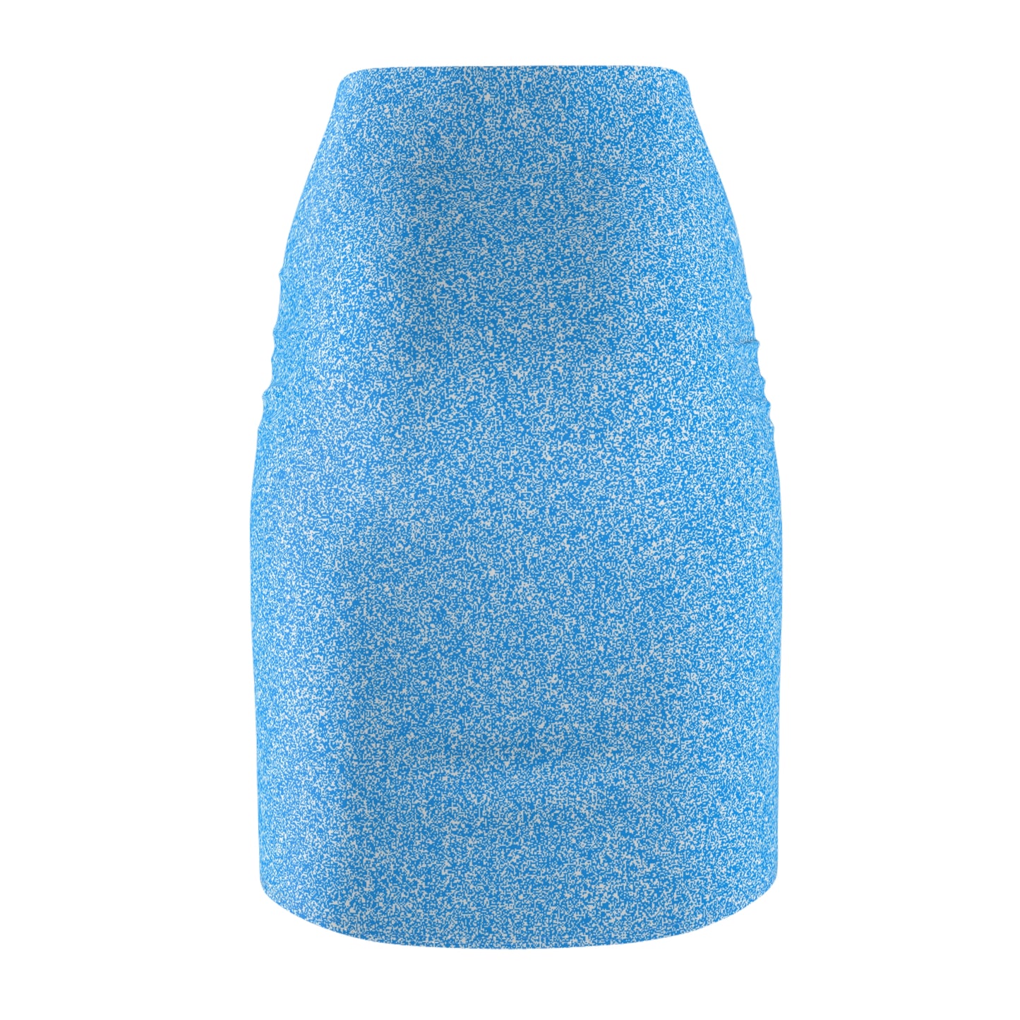 Speckled Blue Women's Pencil Skirt