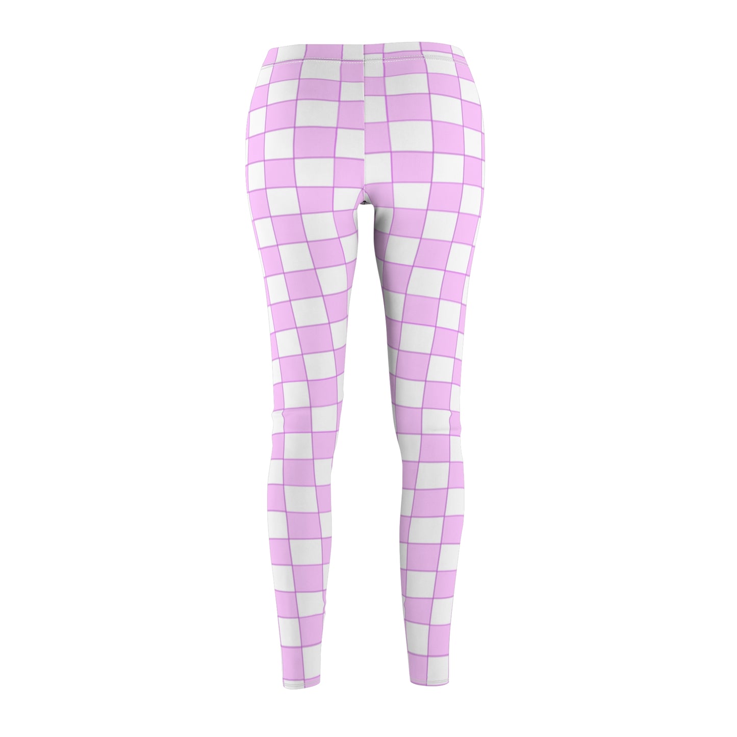 Pink Squares Women's Fancy Leggings