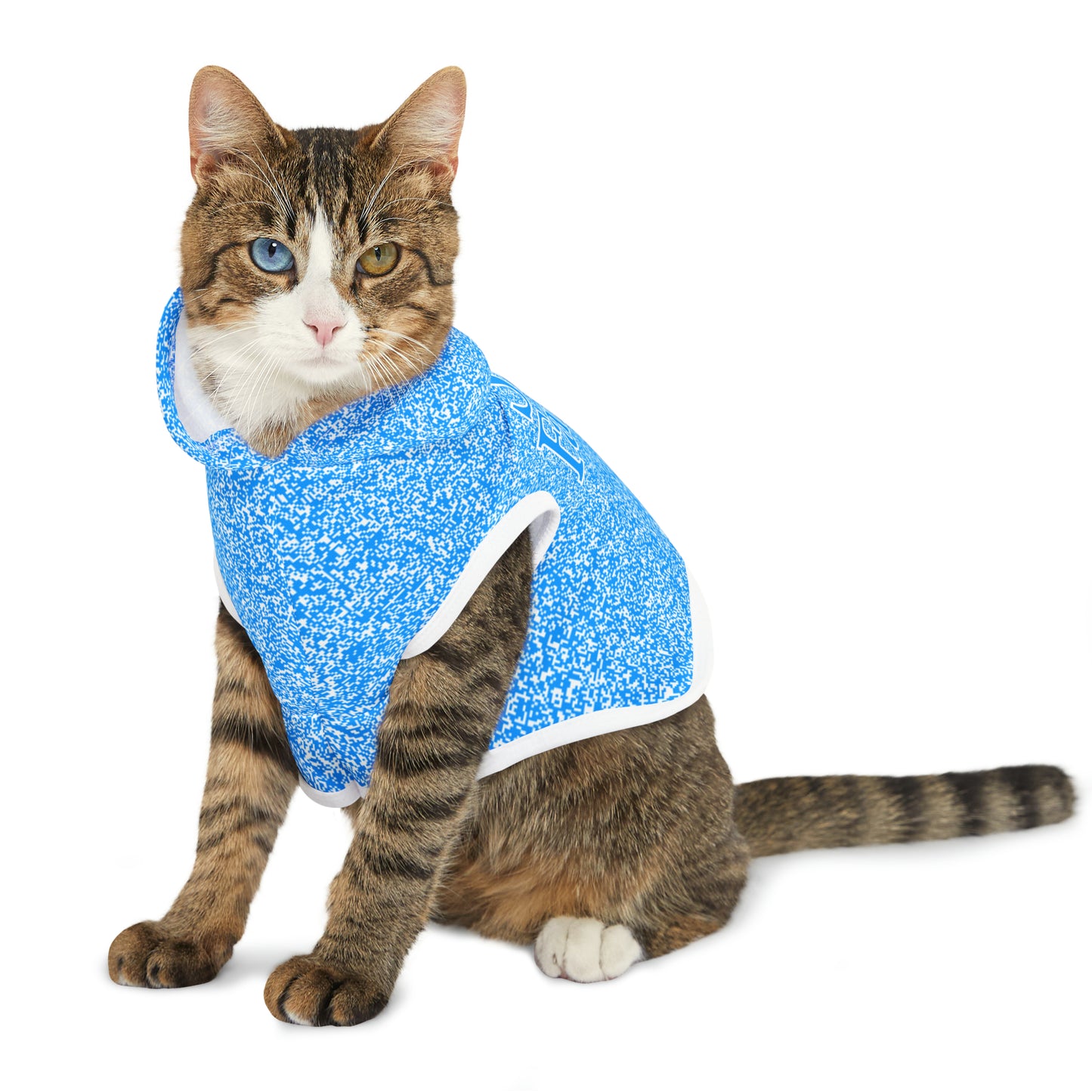 Speckled Blue Animal Hoodie