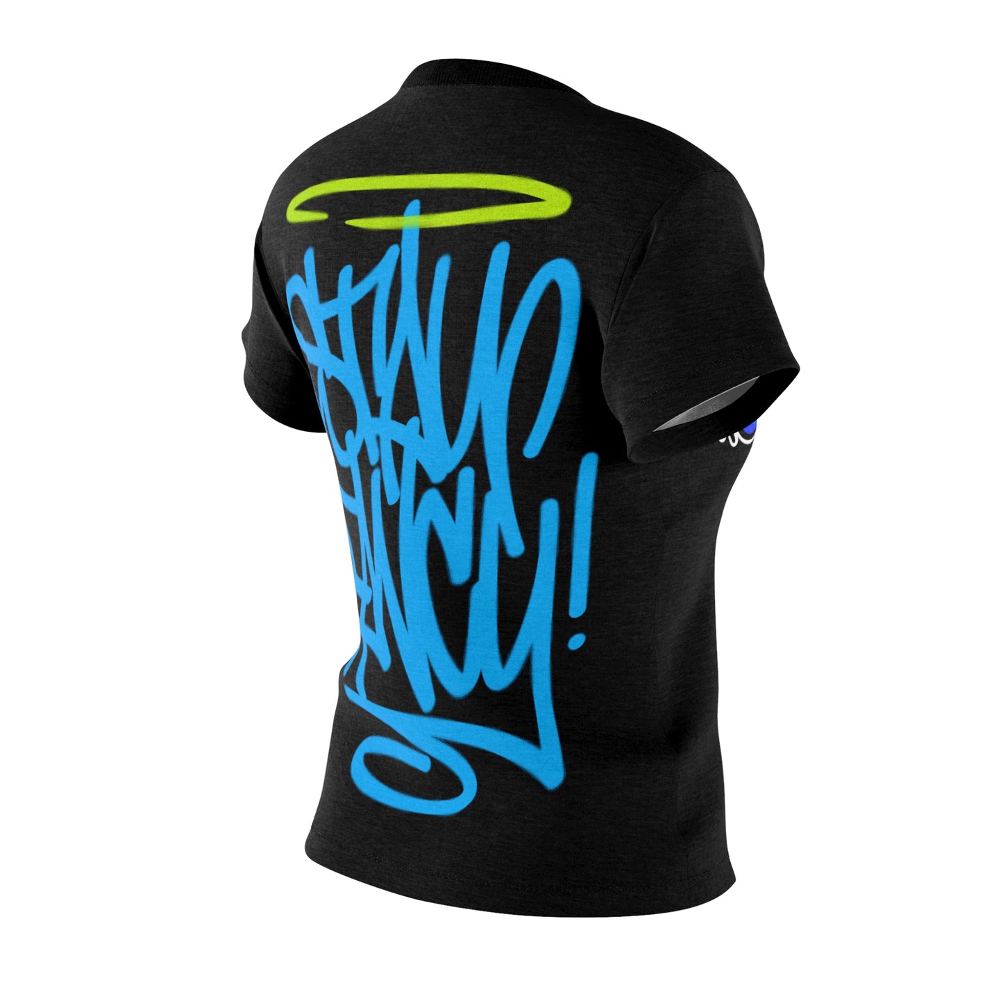 Stay Fancy Blue Drip Women's Tee