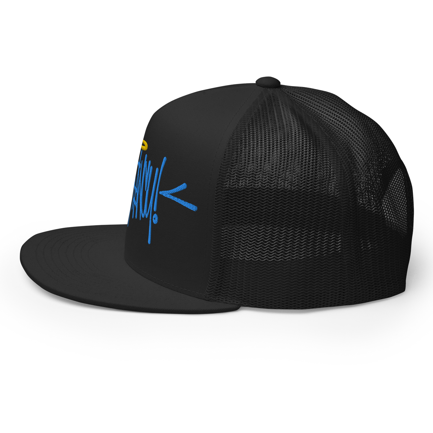 Stay Fancy Long Logo Trucker Cap