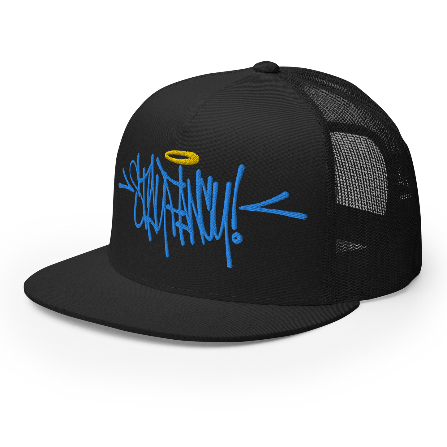 Stay Fancy Long Logo Trucker Cap