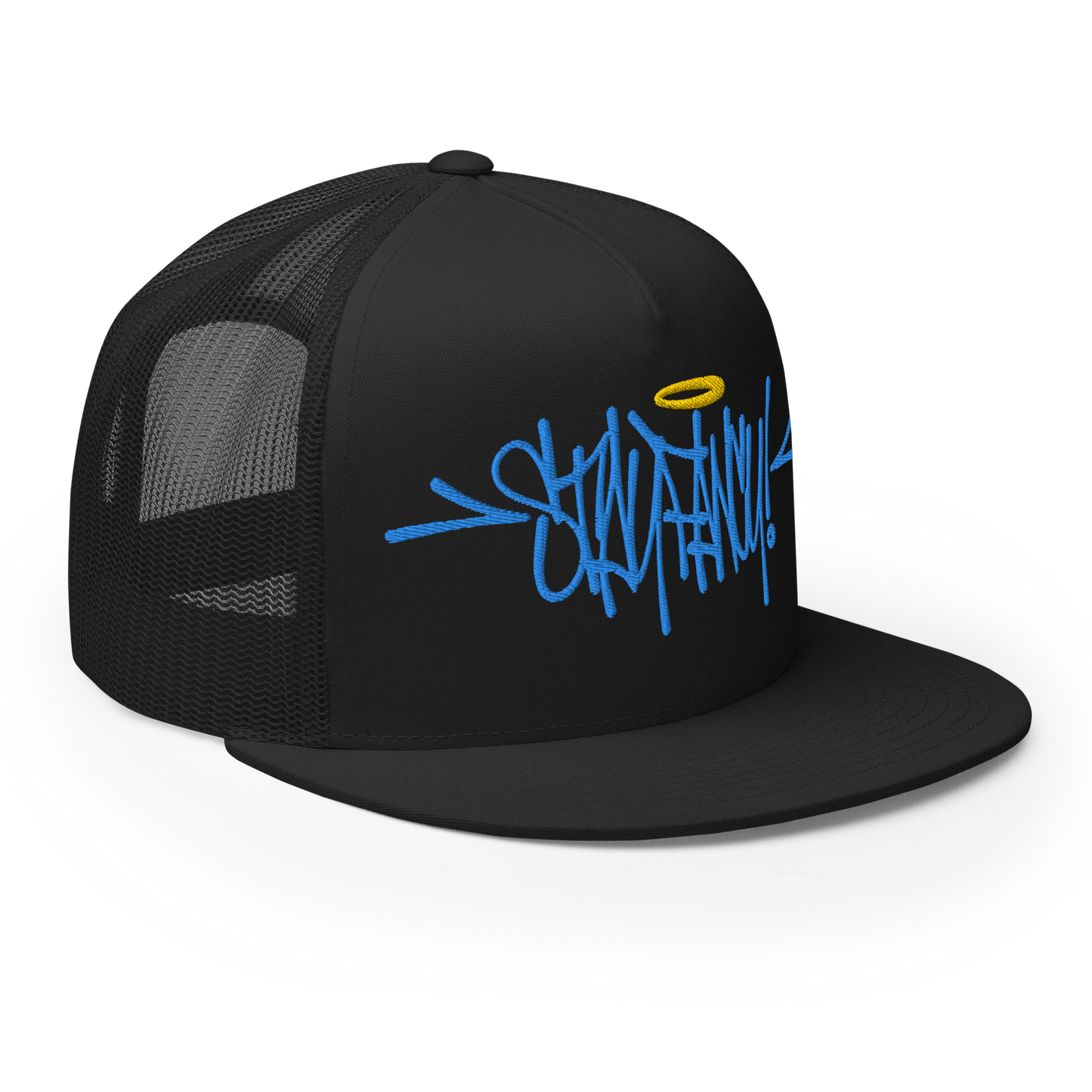 Stay Fancy Long Logo Trucker Cap