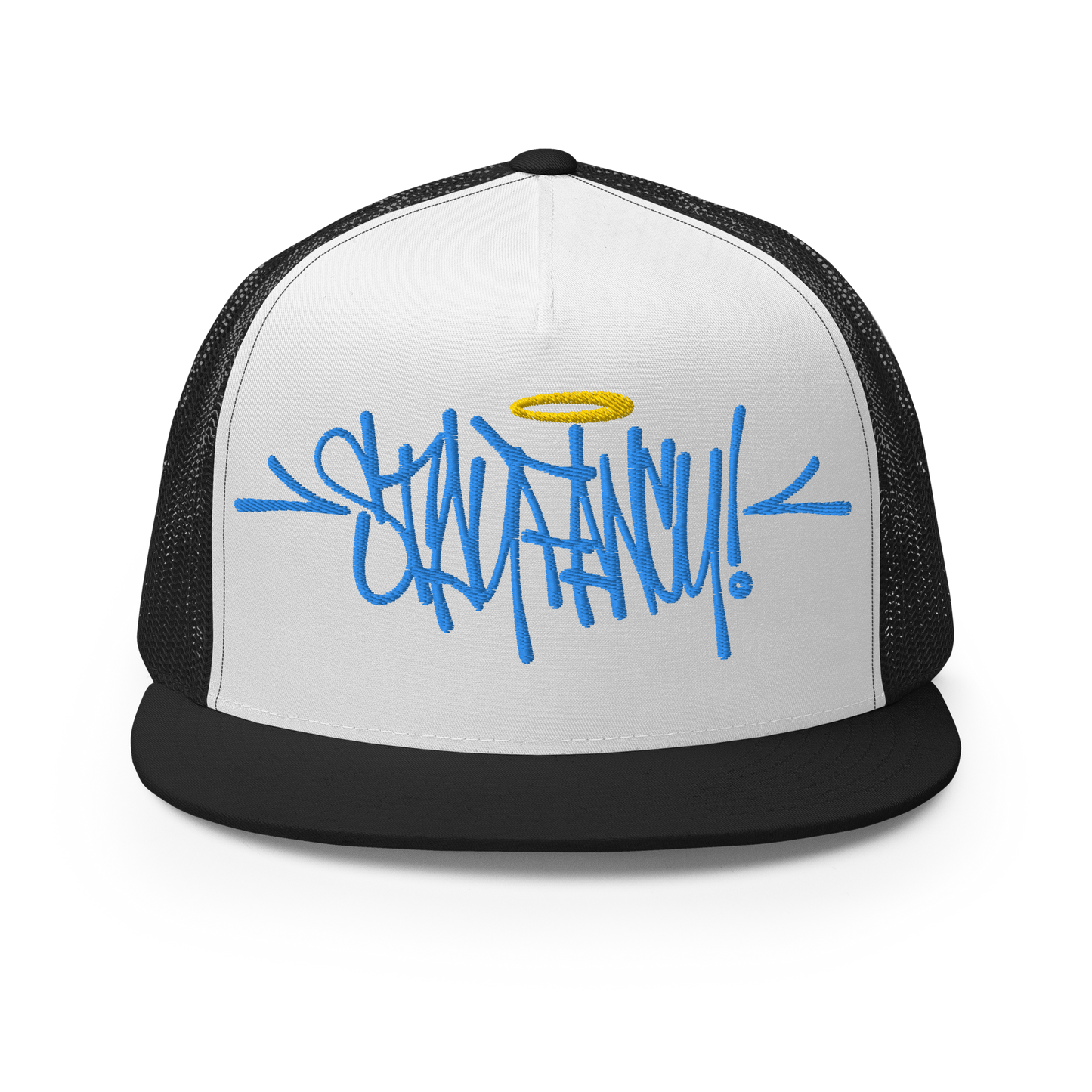 Stay Fancy Long Logo Trucker Cap
