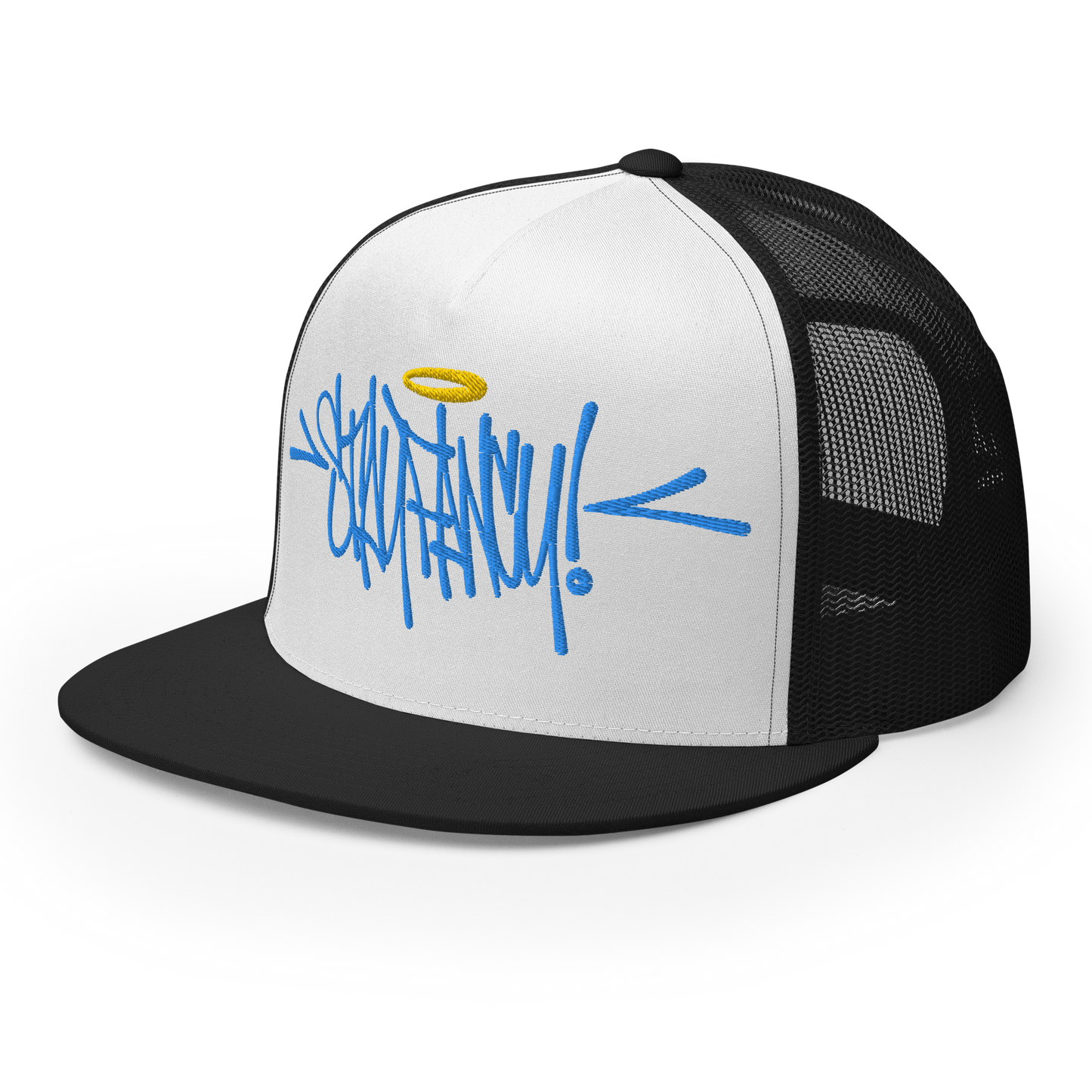 Stay Fancy Long Logo Trucker Cap