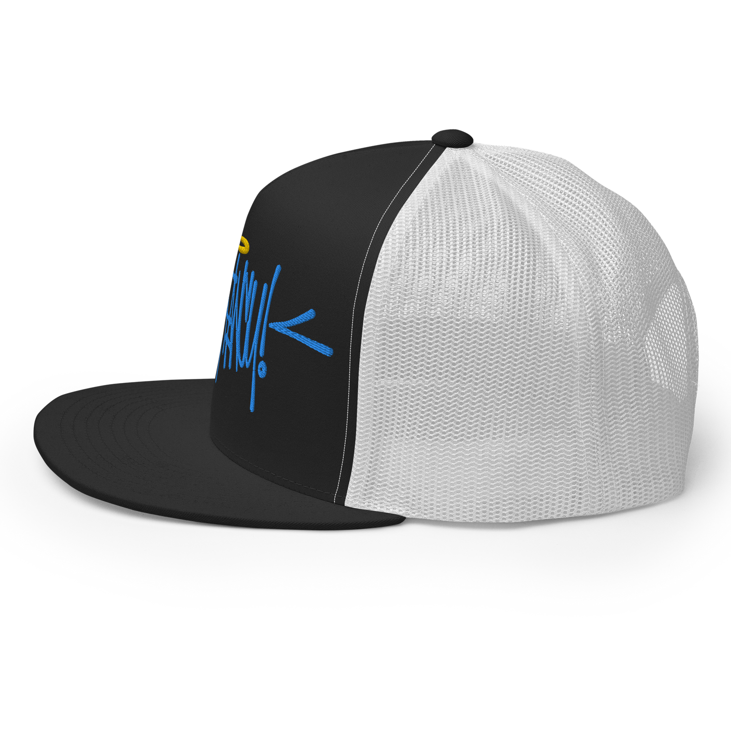 Stay Fancy Long Logo Trucker Cap