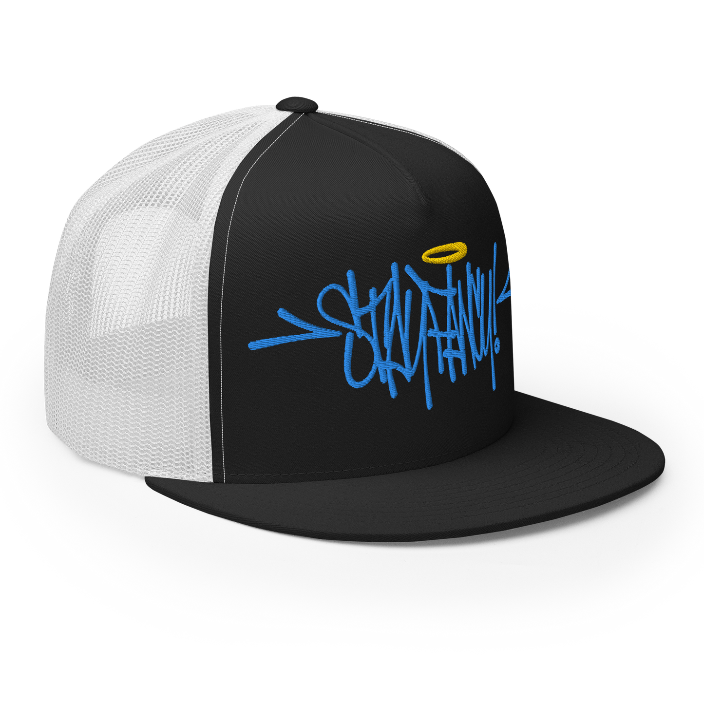 Stay Fancy Long Logo Trucker Cap