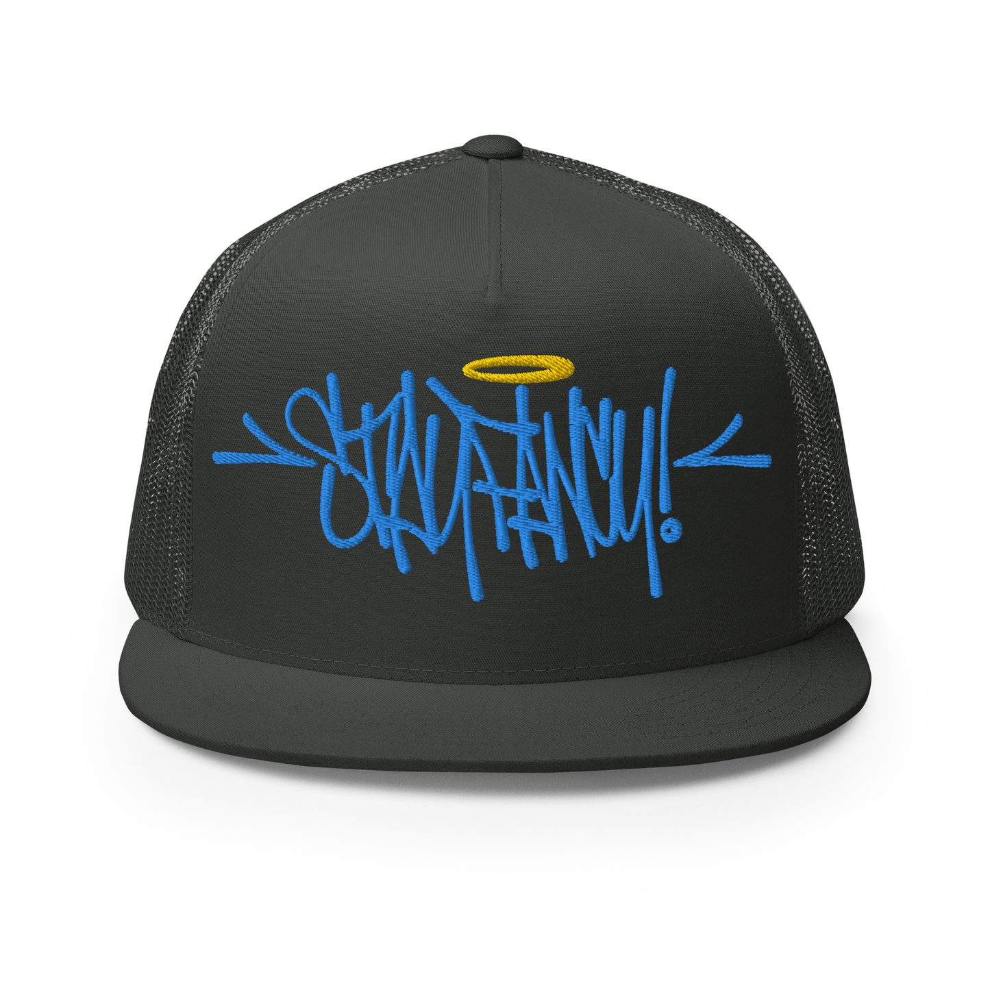 Stay Fancy Long Logo Trucker Cap