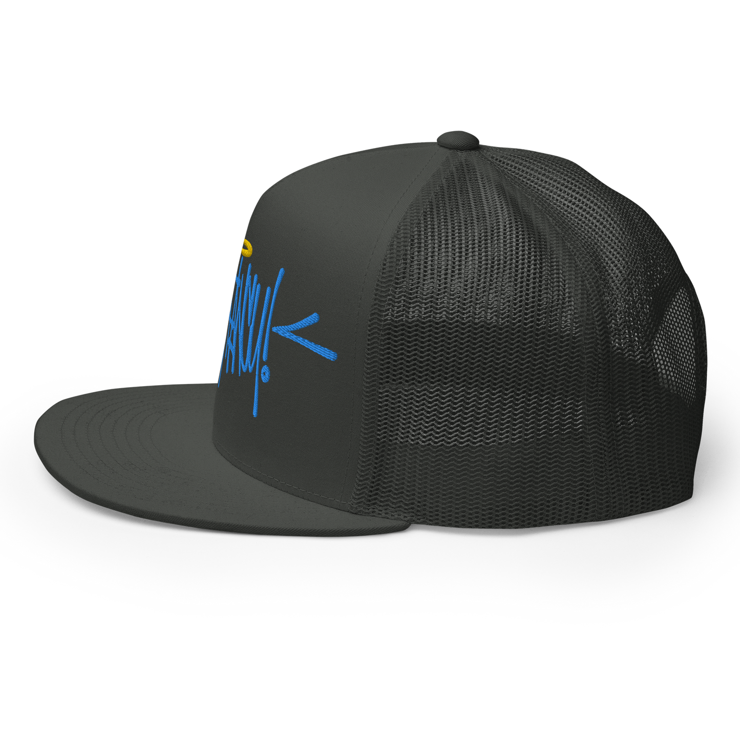 Stay Fancy Long Logo Trucker Cap