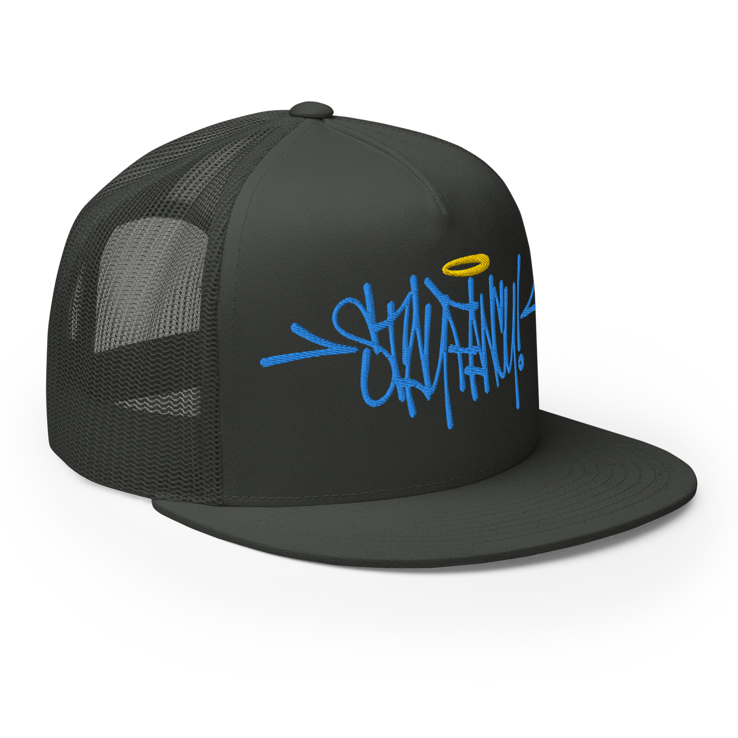Stay Fancy Long Logo Trucker Cap