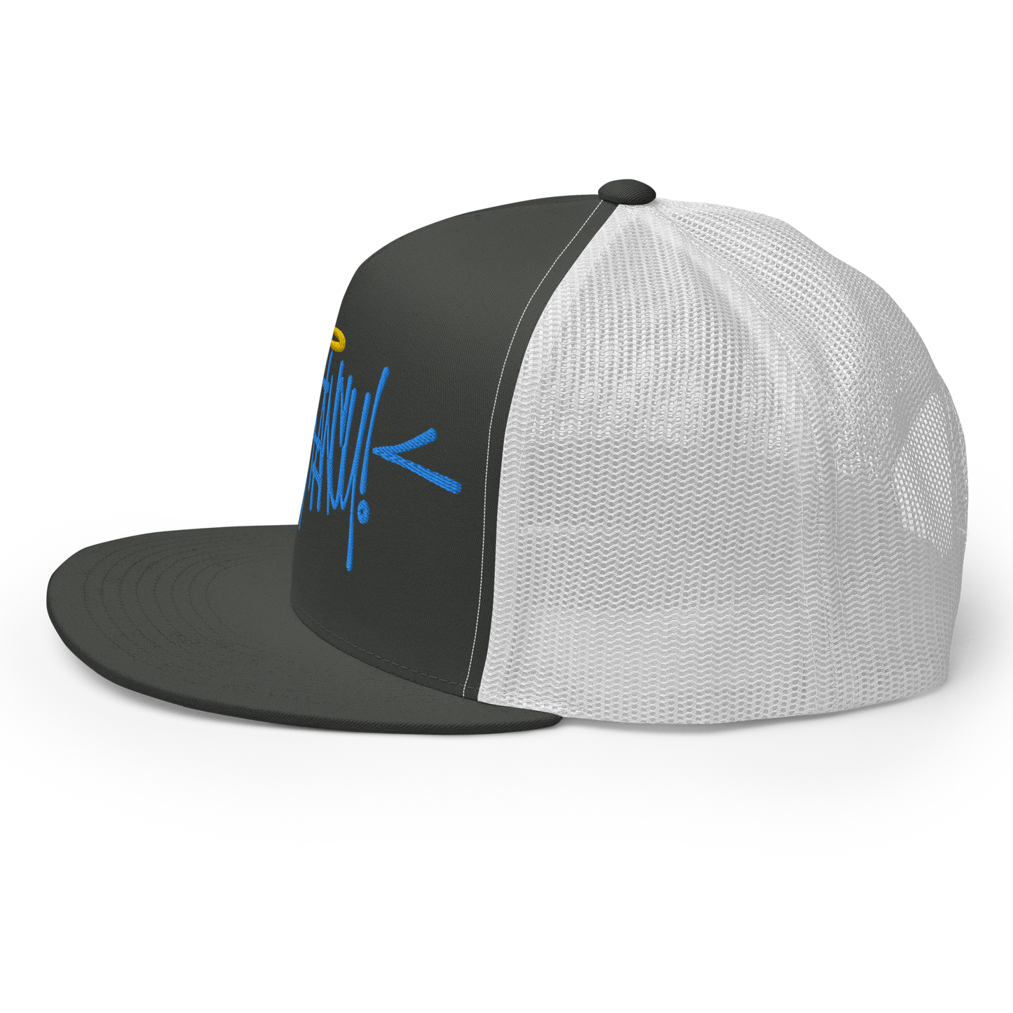 Stay Fancy Long Logo Trucker Cap