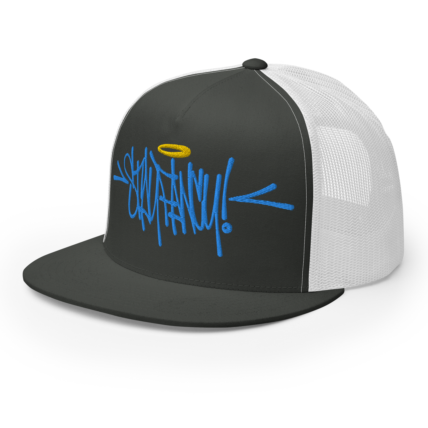 Stay Fancy Long Logo Trucker Cap