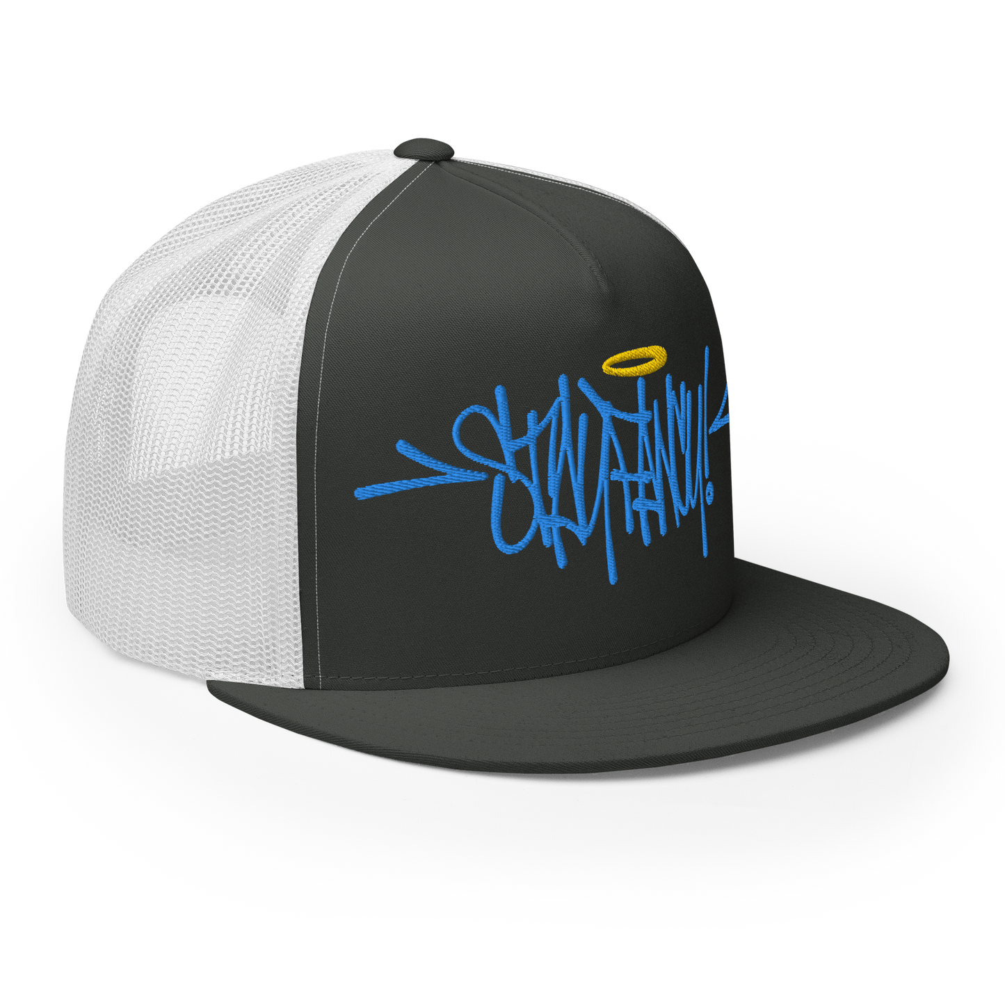 Stay Fancy Long Logo Trucker Cap