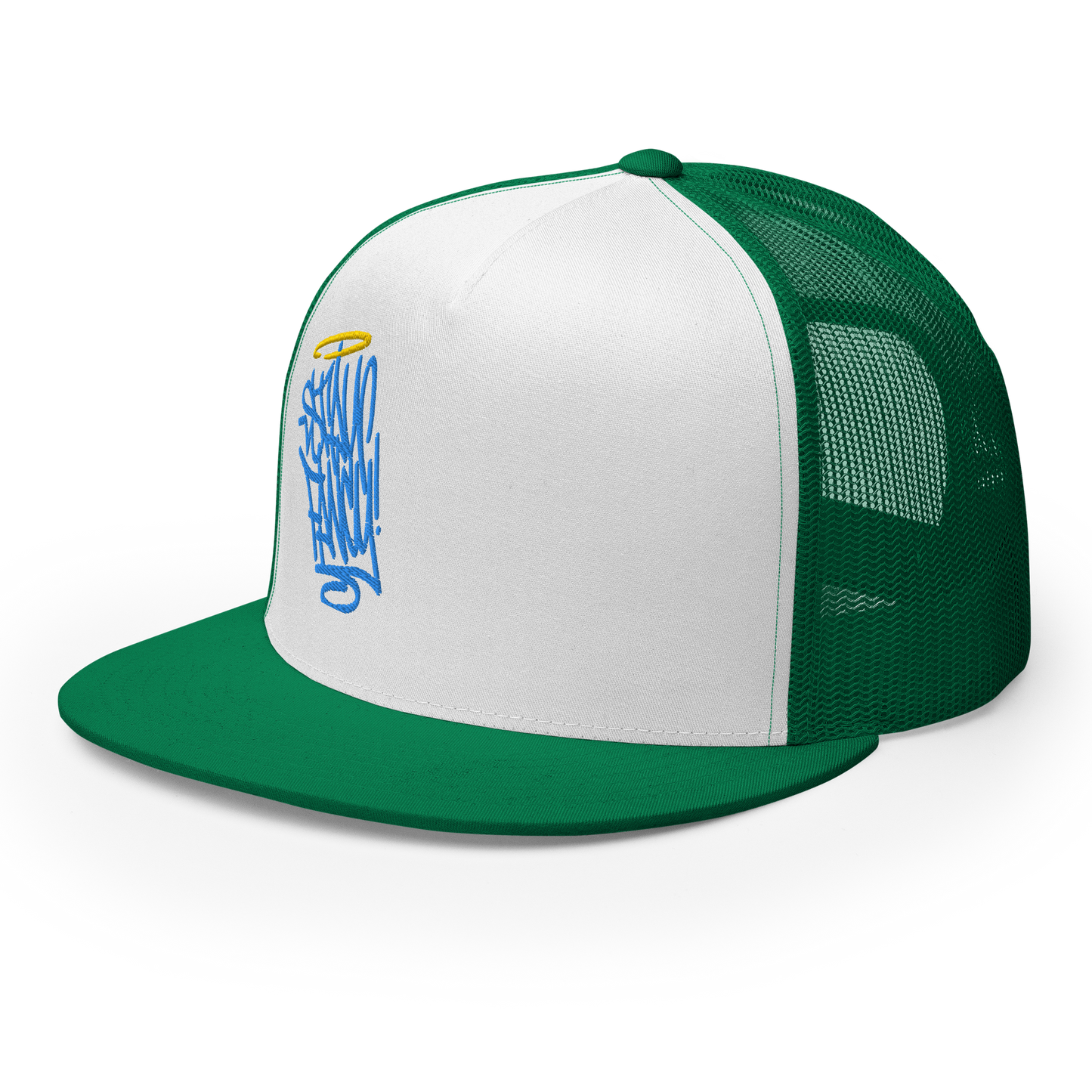 Stay Fancy Logo Trucker Cap