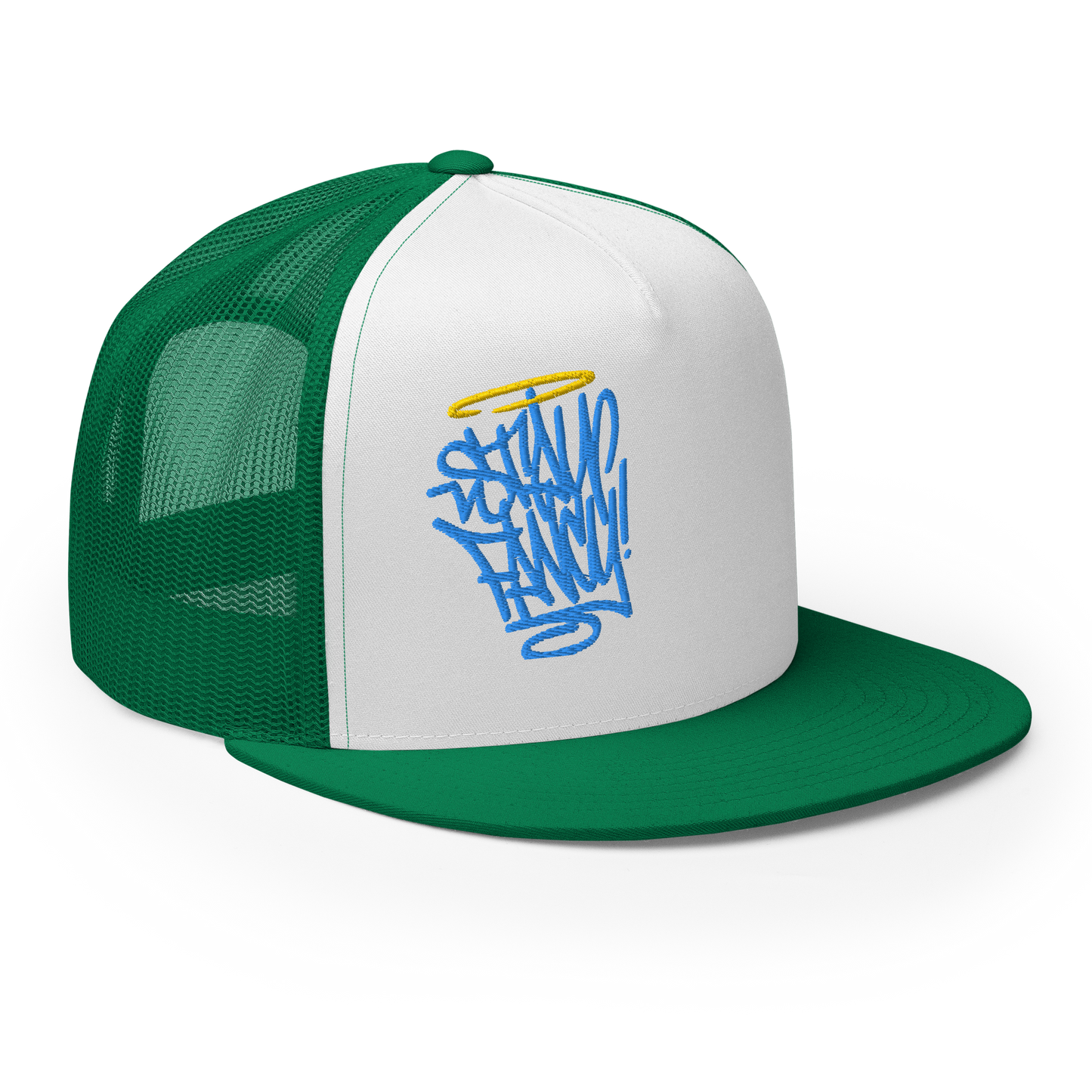 Stay Fancy Logo Trucker Cap