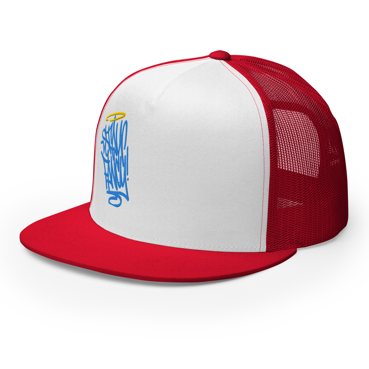 Stay Fancy Logo Trucker Cap