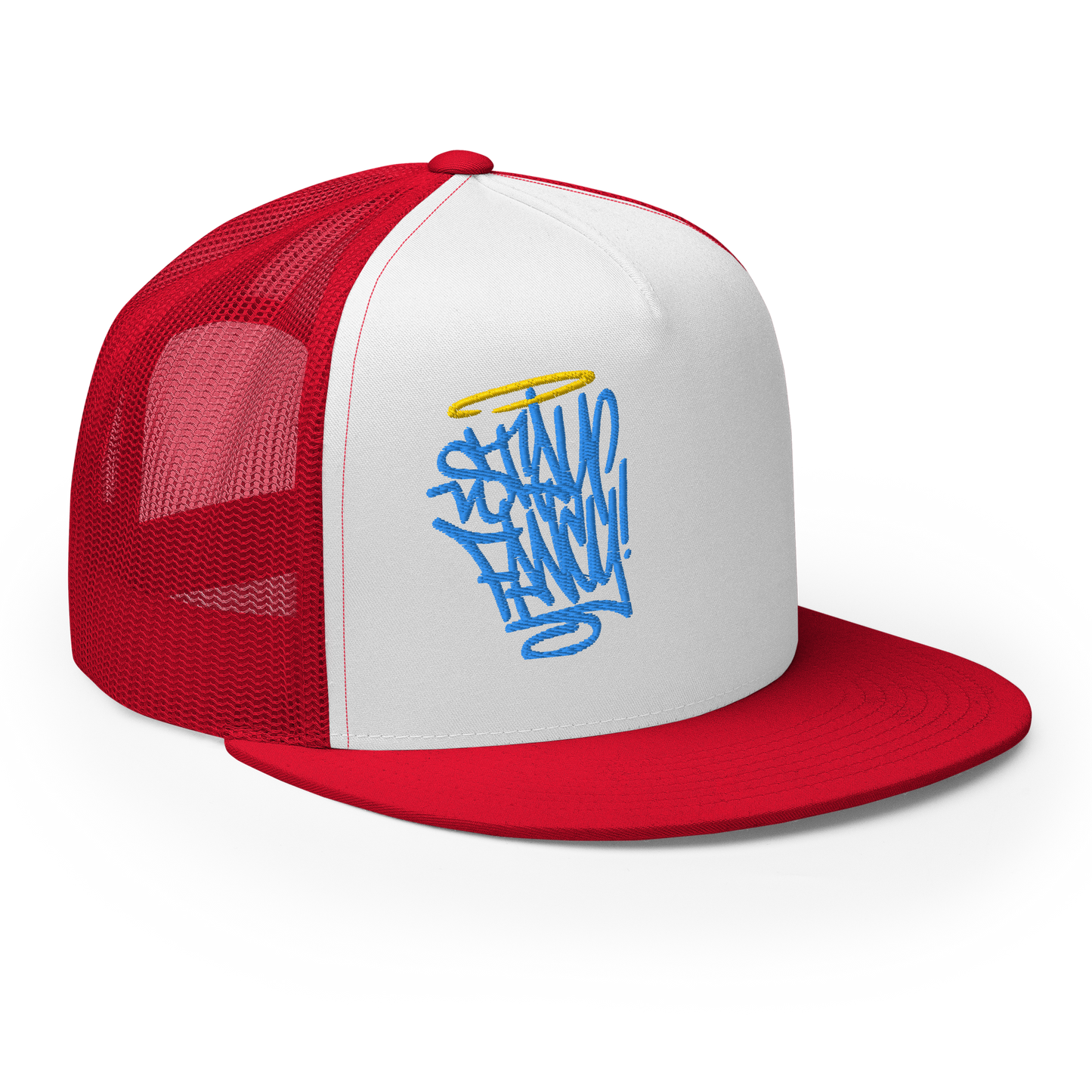 Stay Fancy Logo Trucker Cap