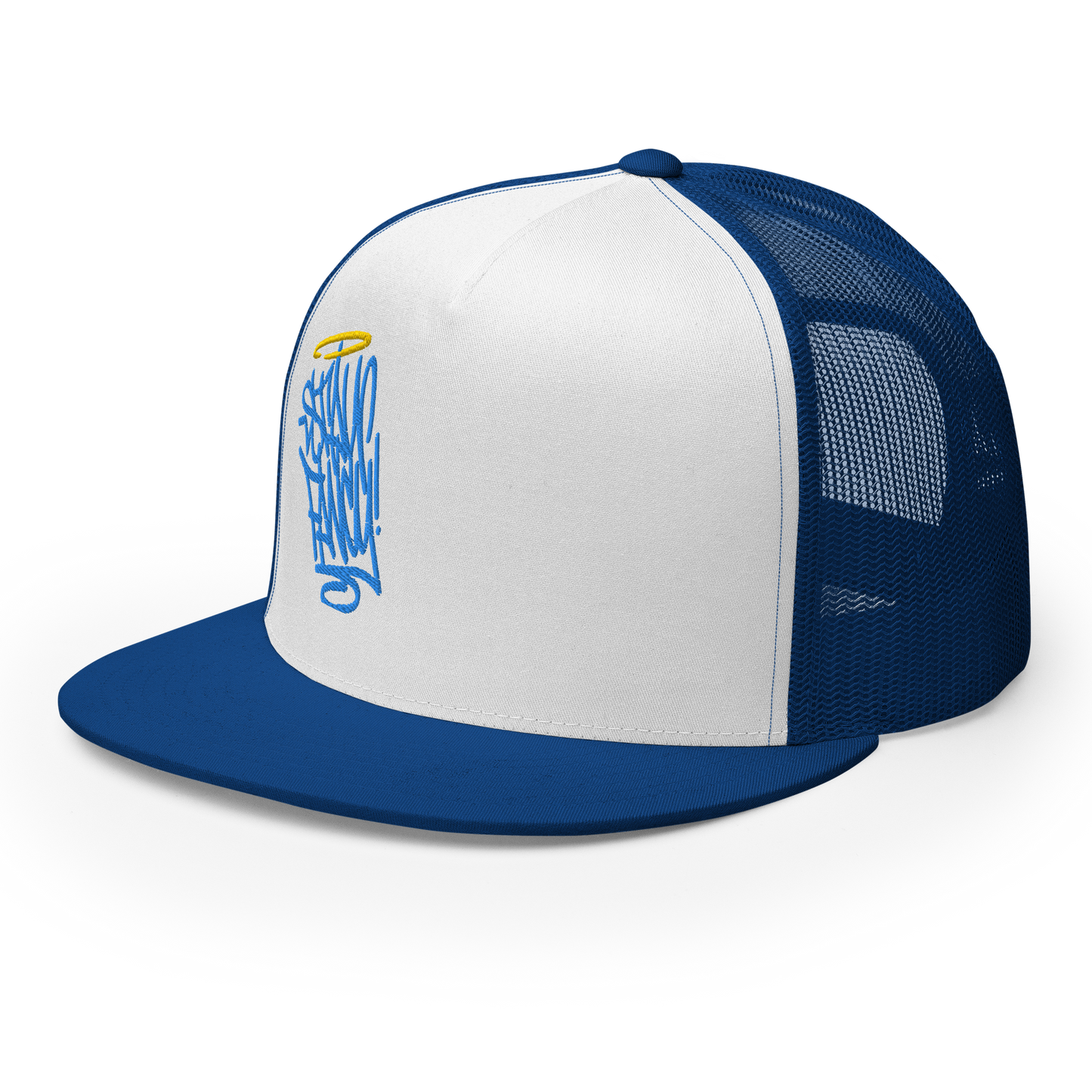 Stay Fancy Logo Trucker Cap