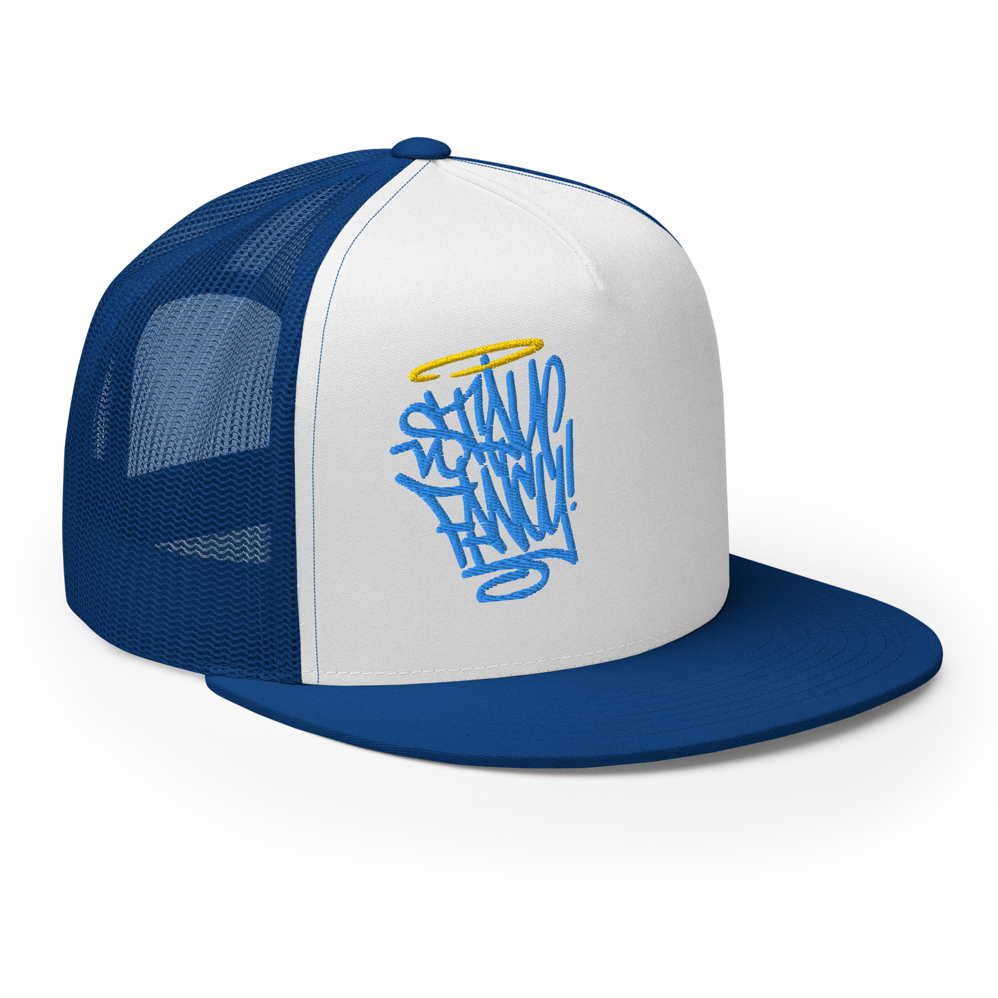 Stay Fancy Logo Trucker Cap