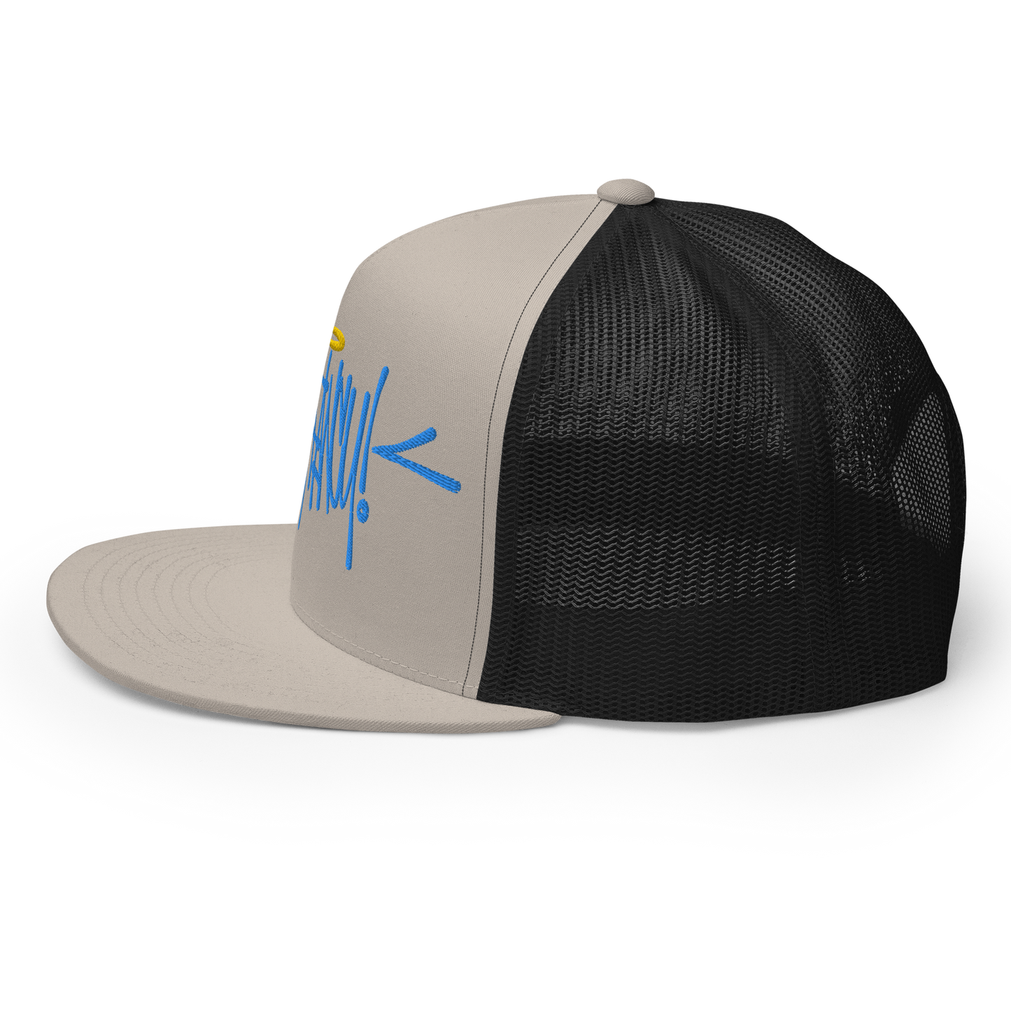 Stay Fancy Long Logo Trucker Cap
