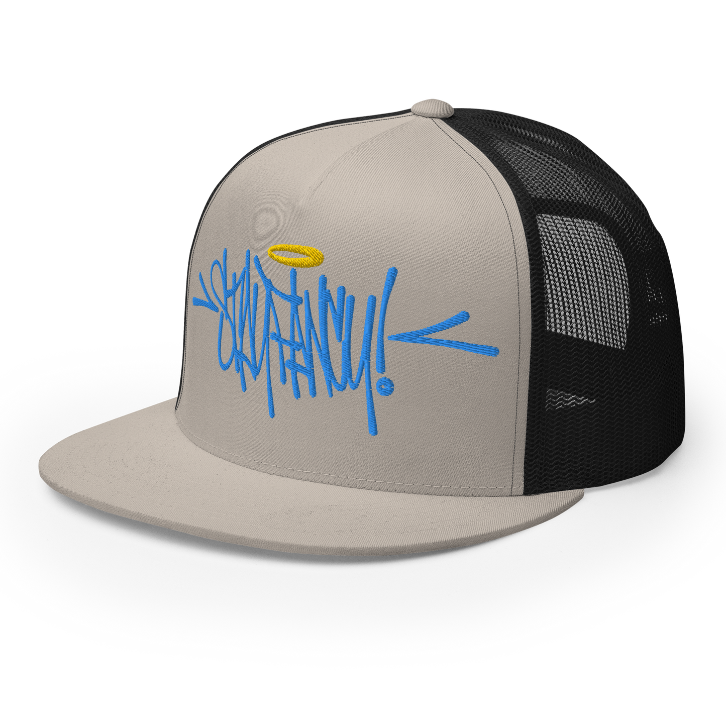 Stay Fancy Long Logo Trucker Cap