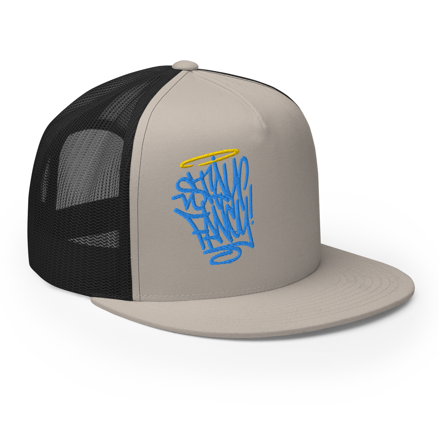 Stay Fancy Logo Trucker Cap