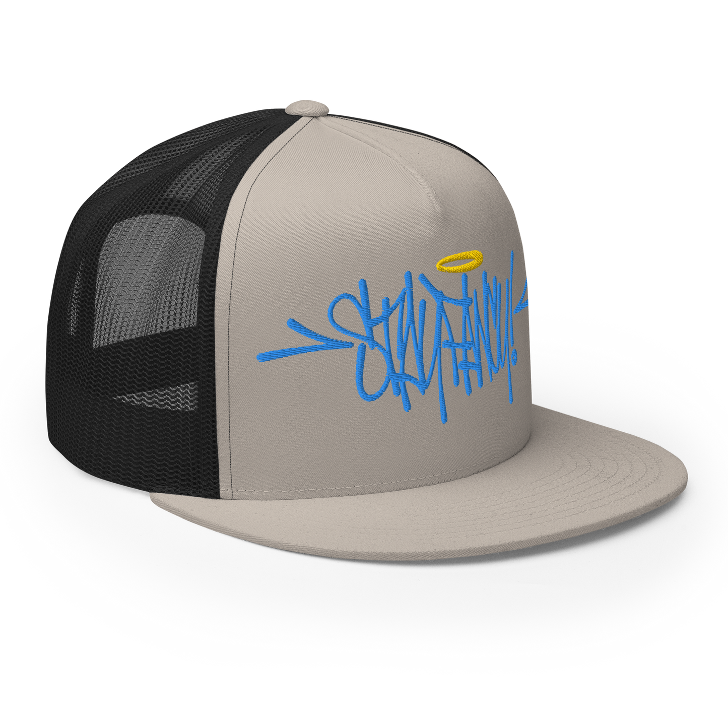 Stay Fancy Long Logo Trucker Cap