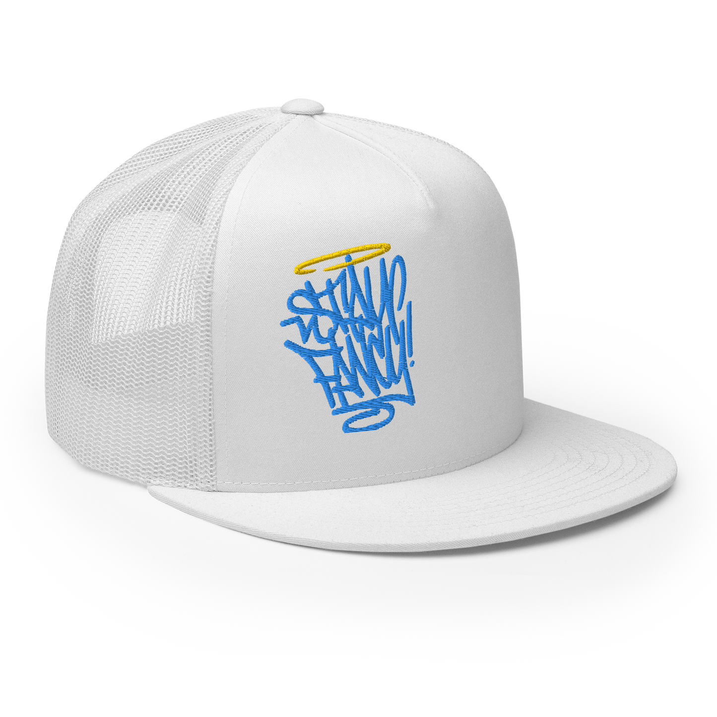 Stay Fancy Logo Trucker Cap
