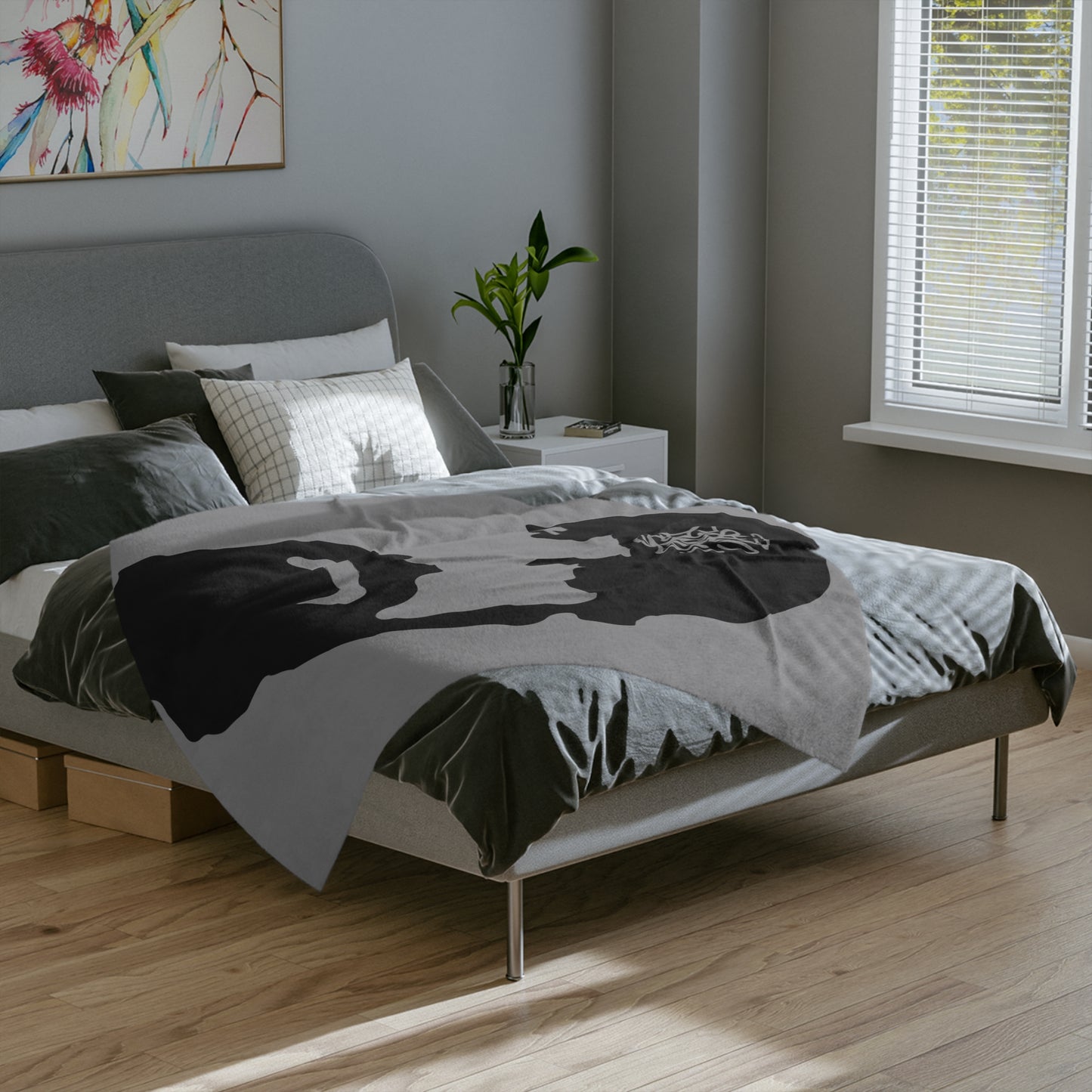 Mister Fancy Velveteen Minky Blanket
